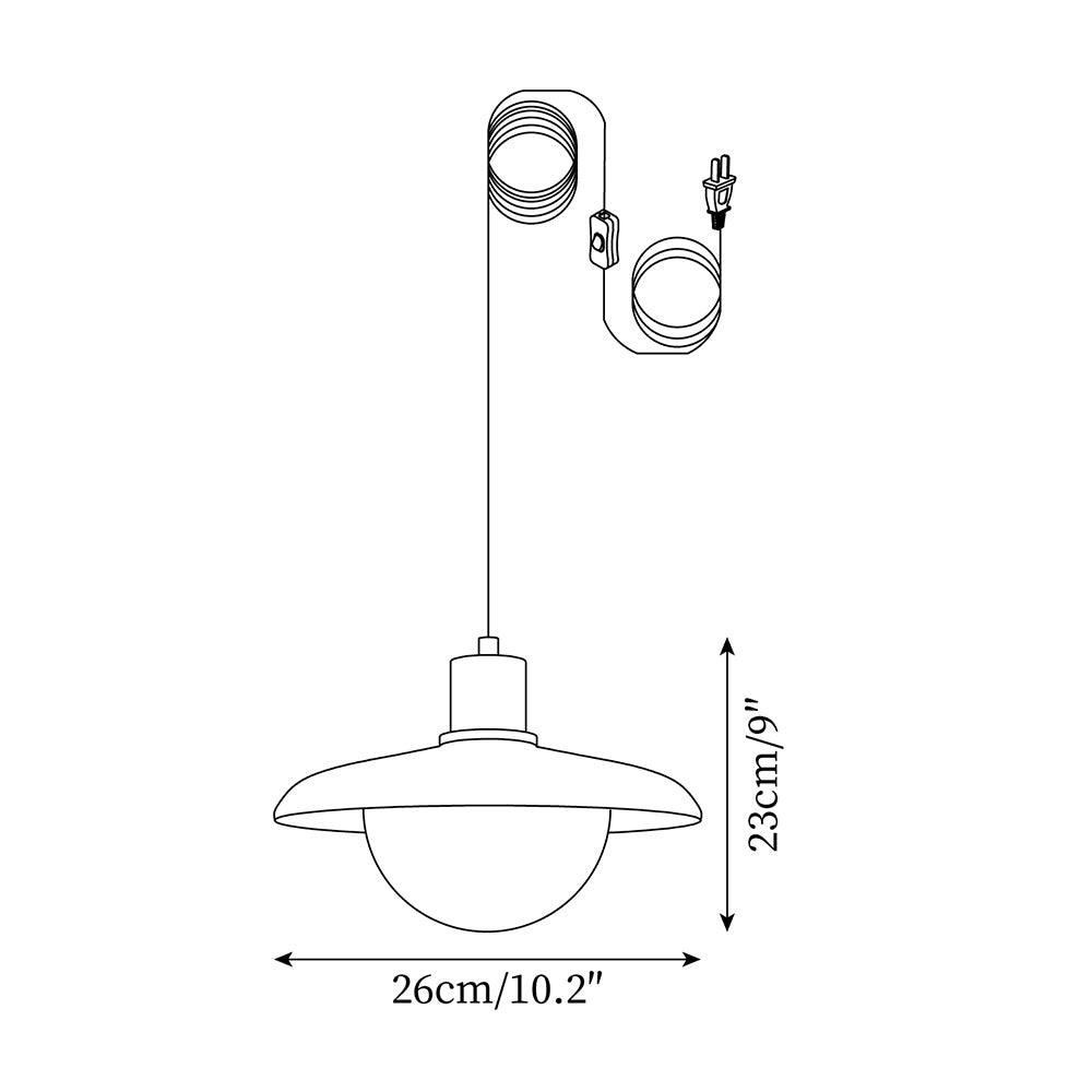 Woodora Suspension Industrielle à Brancher