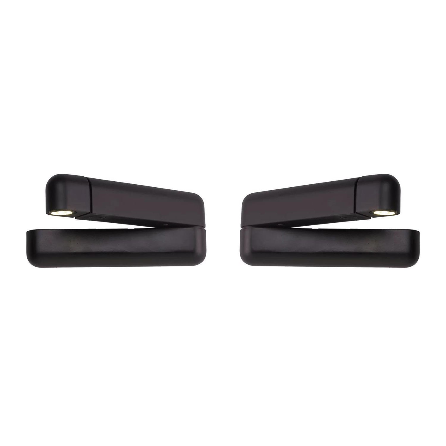 Lustra Applique Murale Noire LED Réglable USB