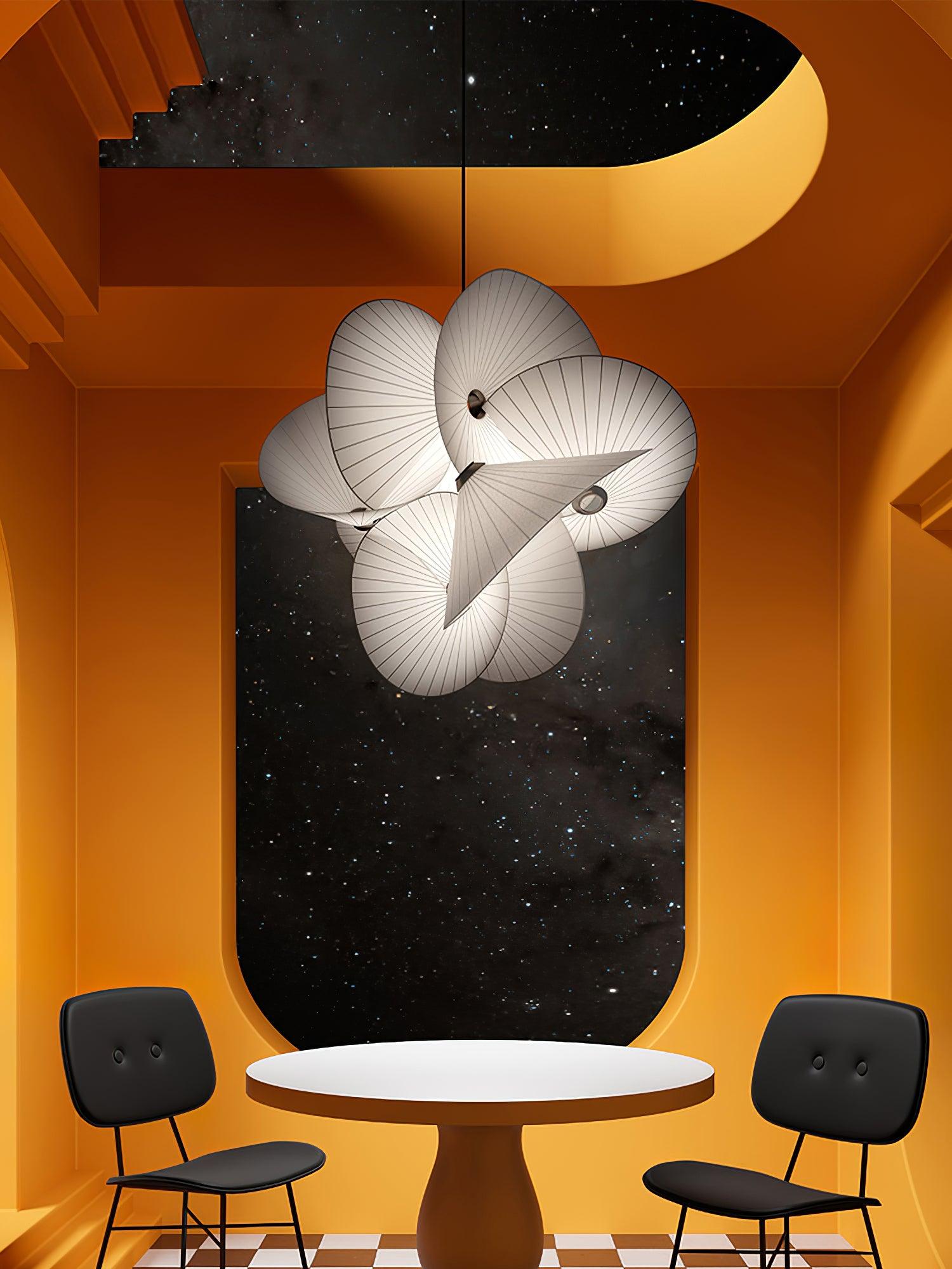Solarare Suspension artistique en tissu