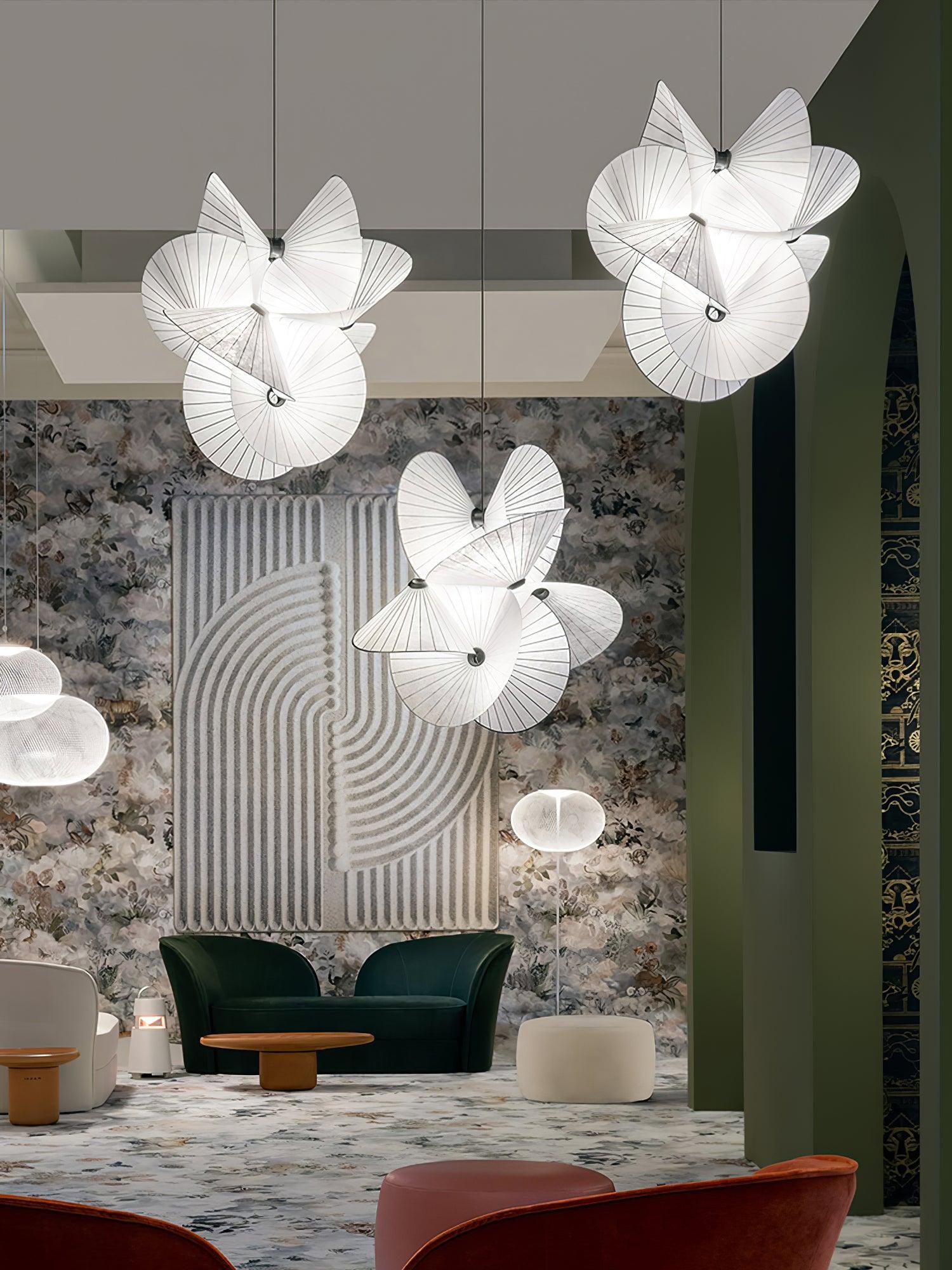 Solarare Suspension artistique en tissu