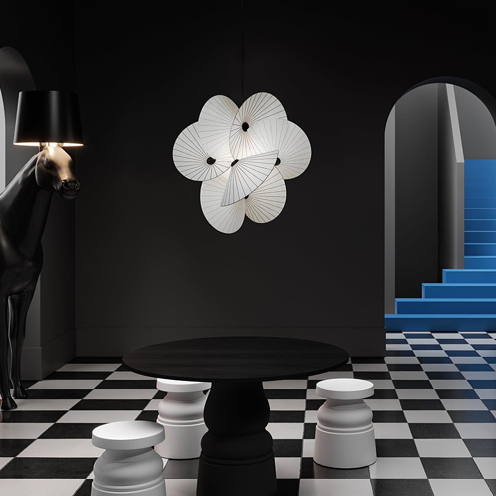 Solarare Suspension artistique en tissu