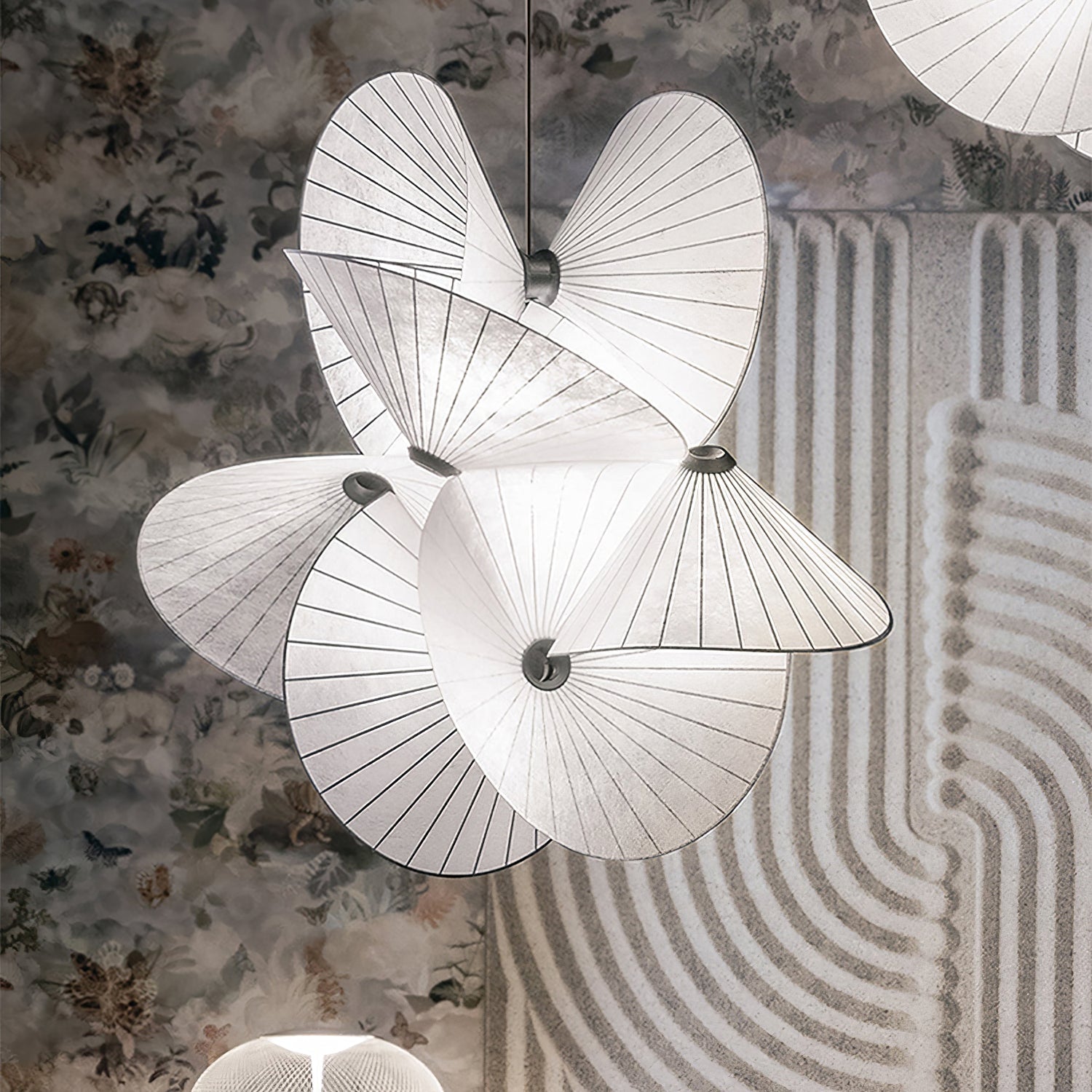 Solarare Suspension artistique en tissu