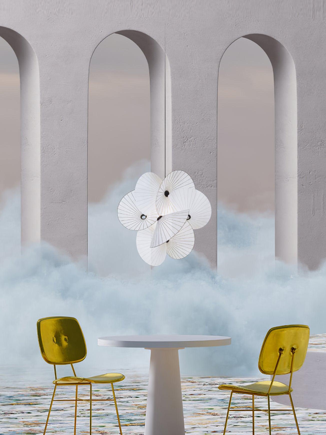 Solarare Suspension artistique en tissu