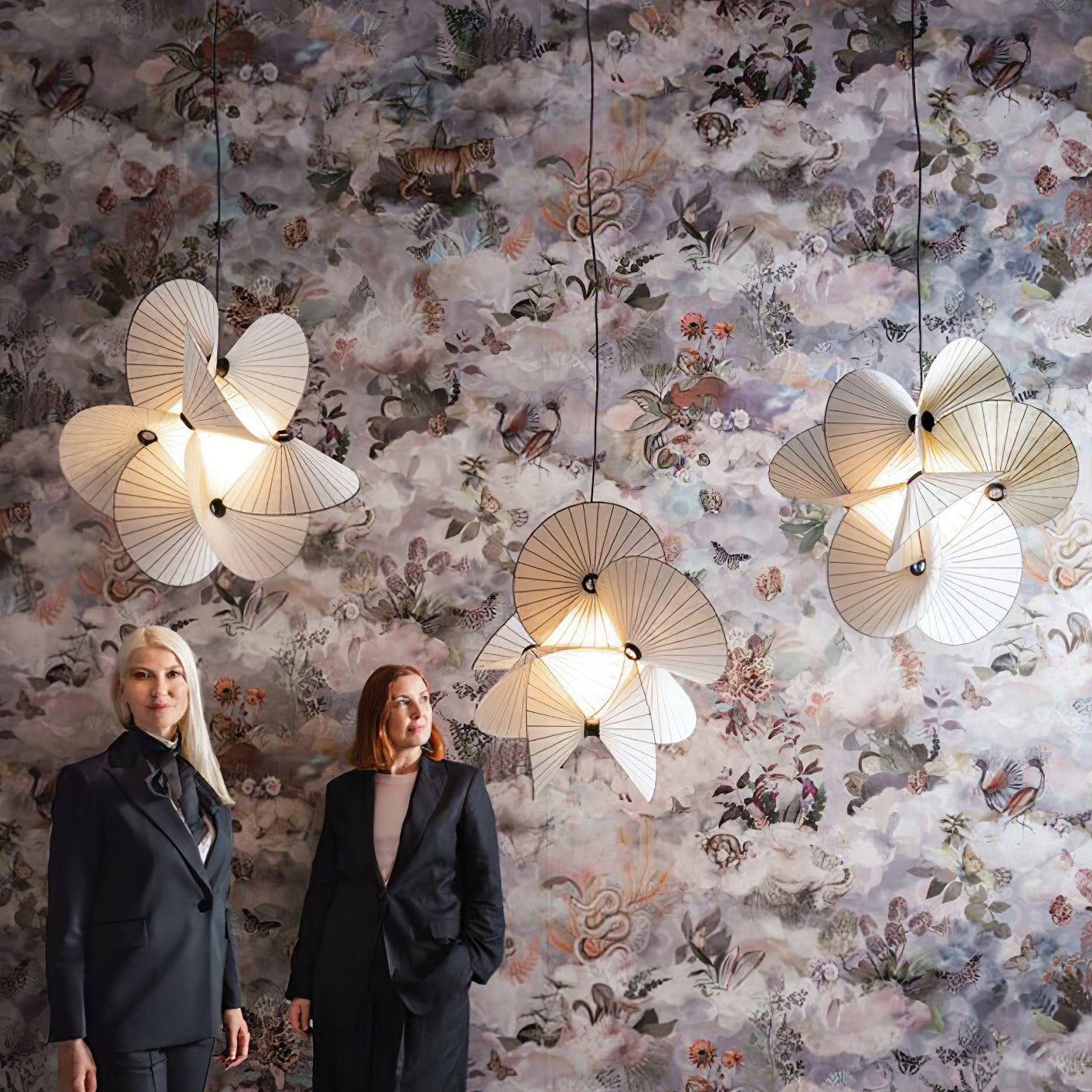 Solarare Suspension artistique en tissu