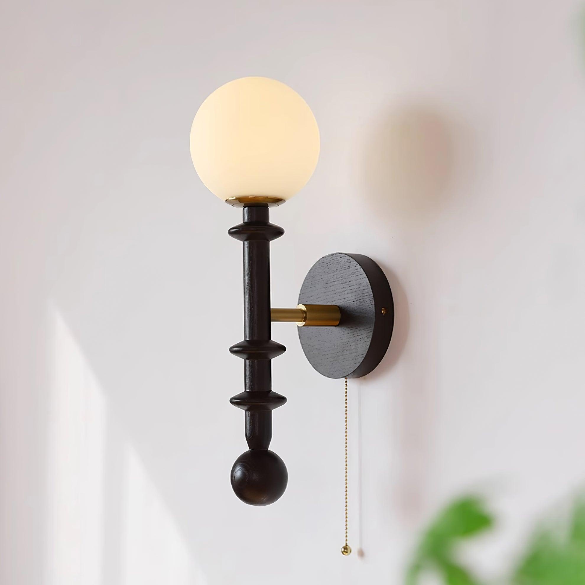 Velno Lustra Applique Murale Moderne Globe