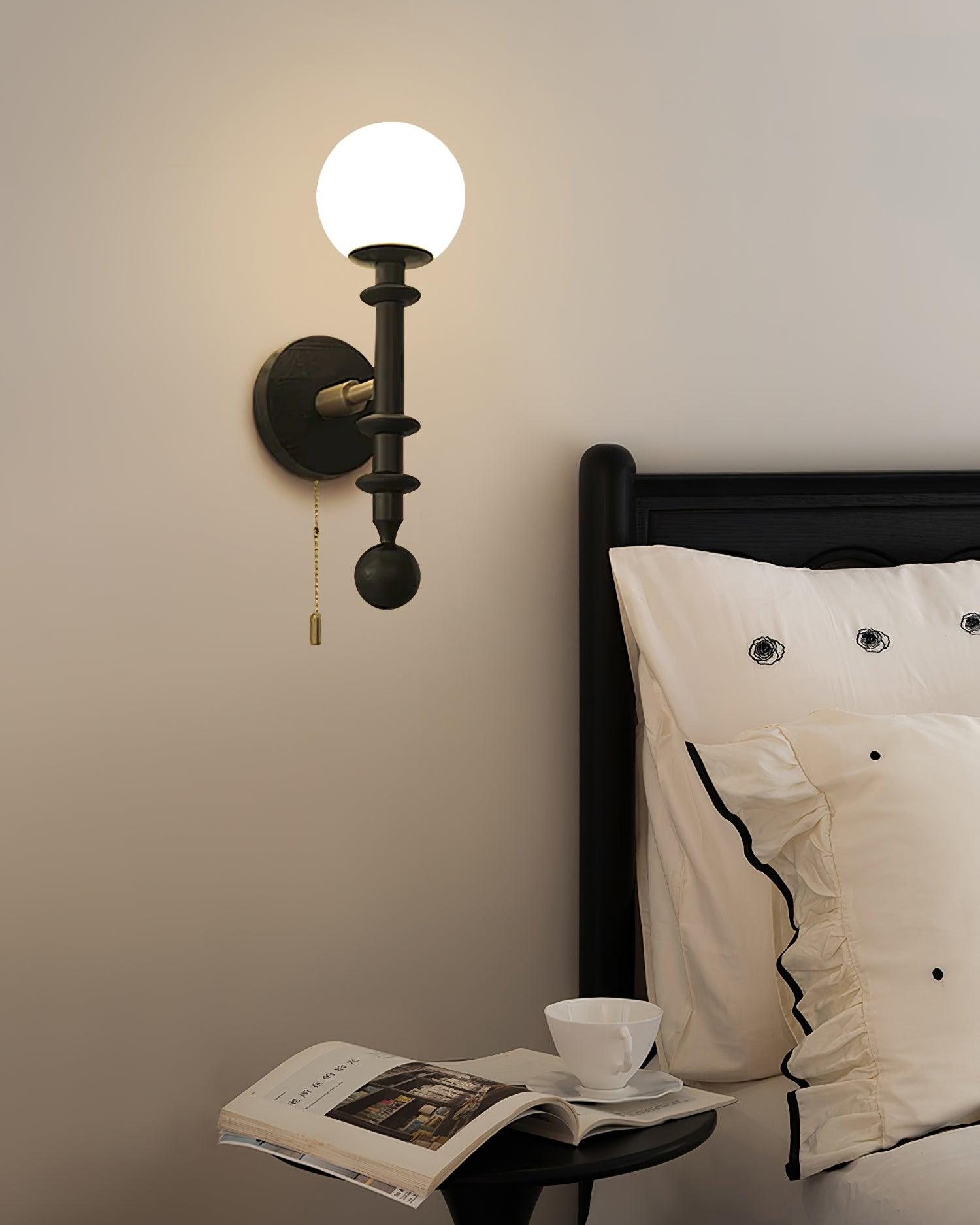 Velno Lustra Applique Murale Moderne Globe
