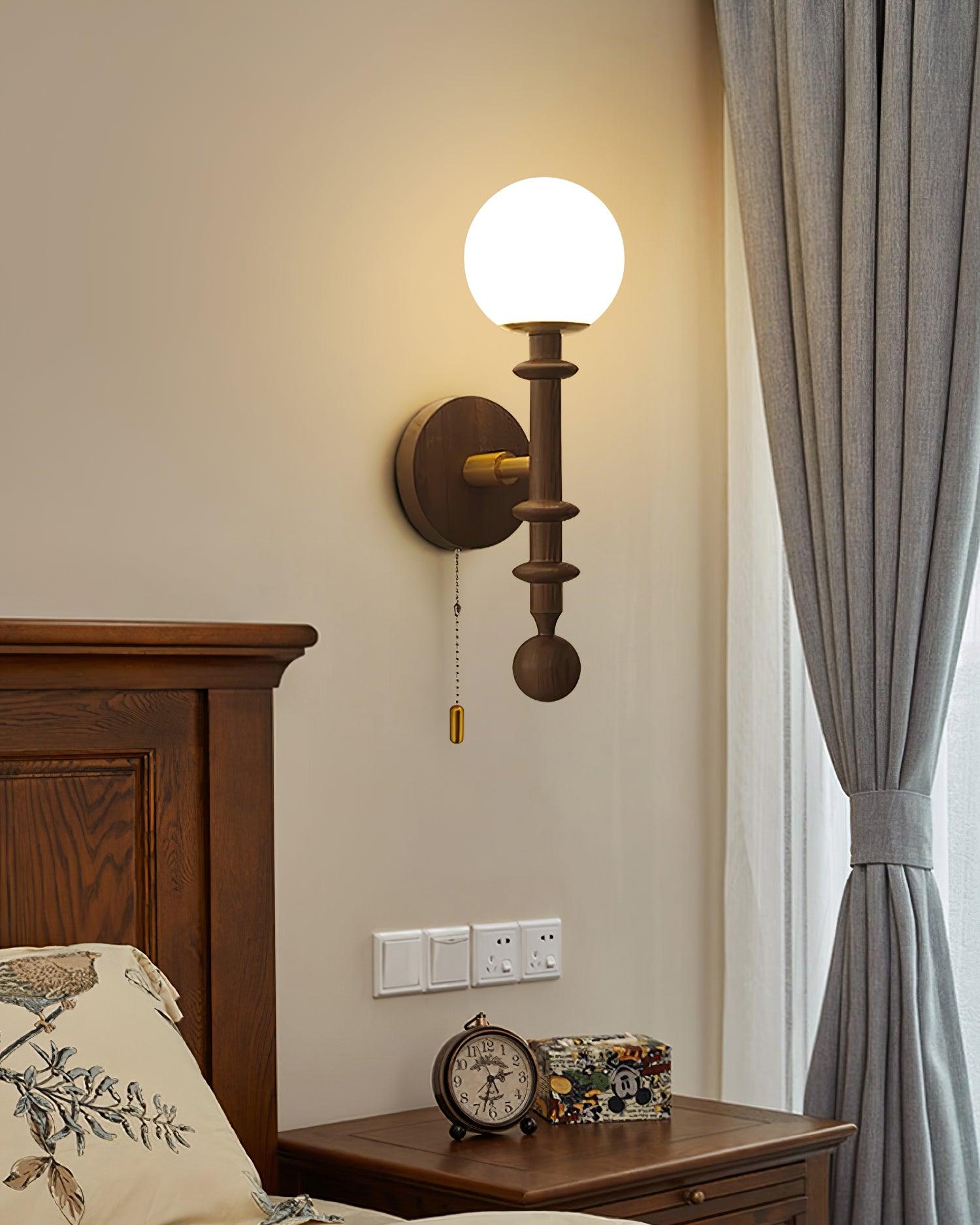 Velno Lustra Applique Murale Moderne Globe