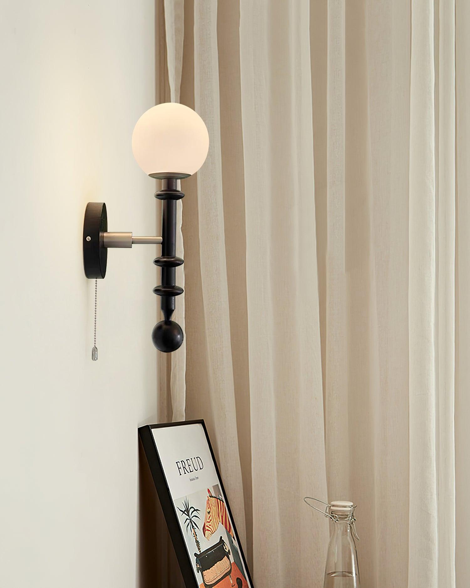 Velno Lustra Applique Murale Moderne Globe