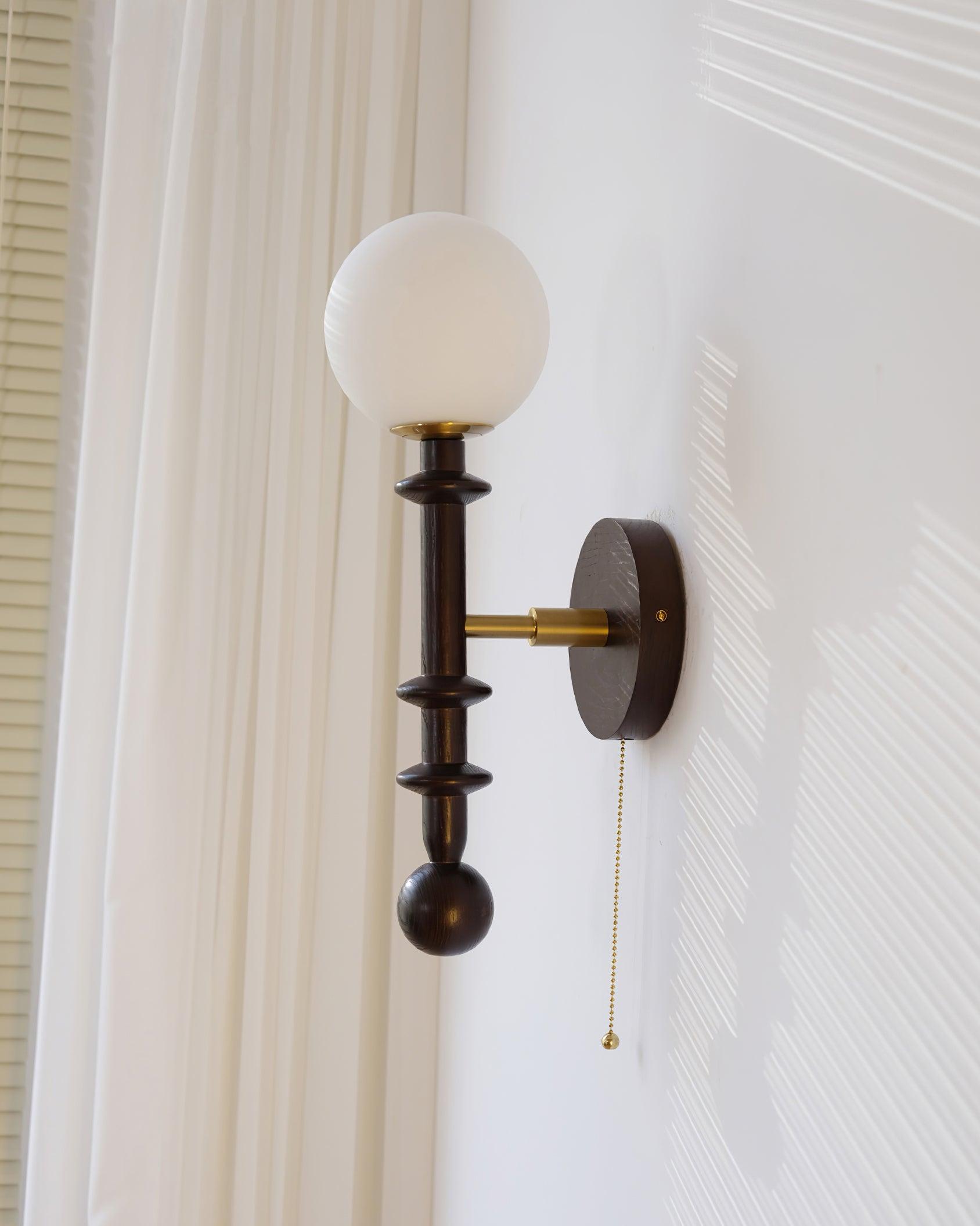 Velno Lustra Applique Murale Moderne Globe