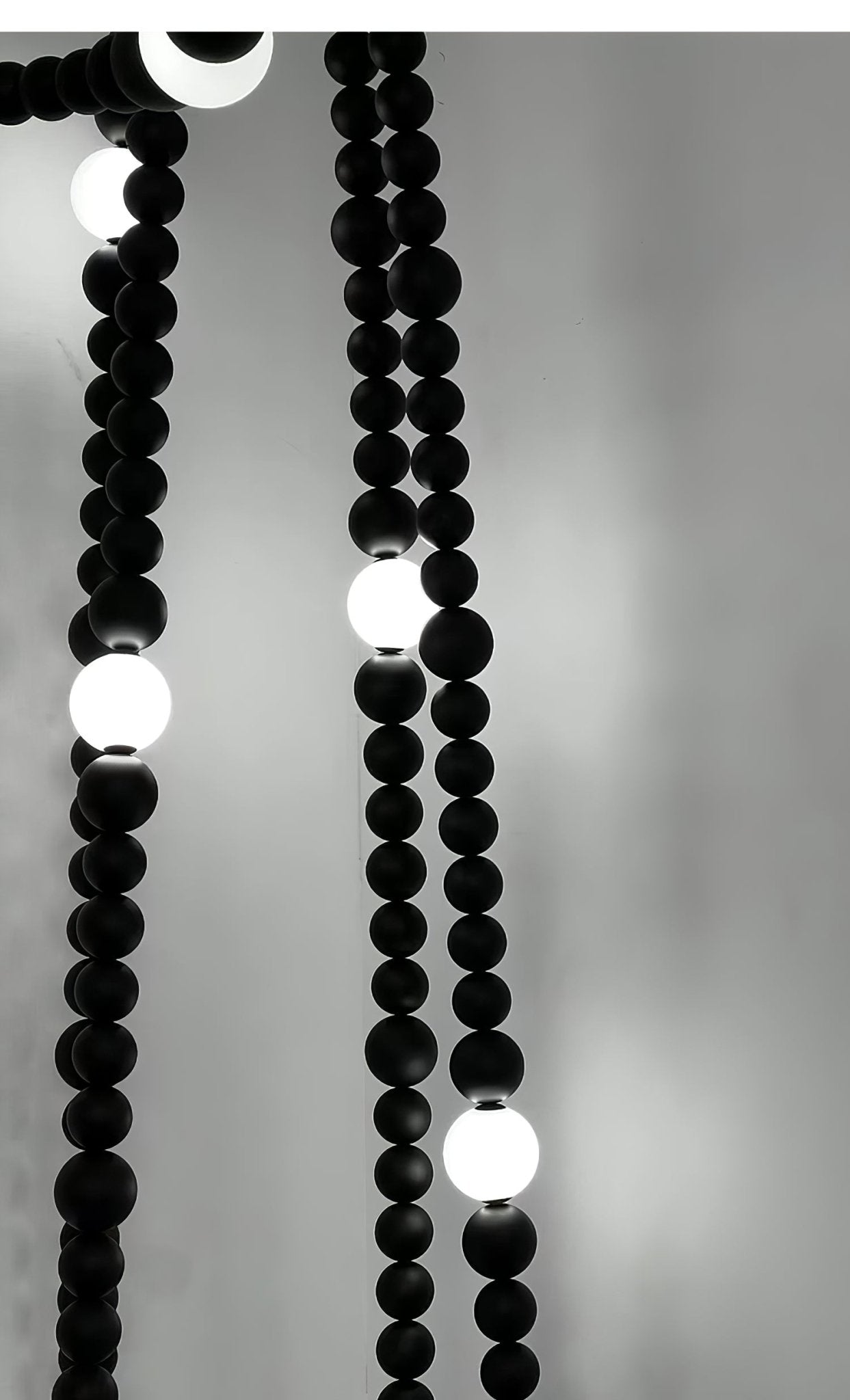 Nysolisra Lustre Moderne en Verre