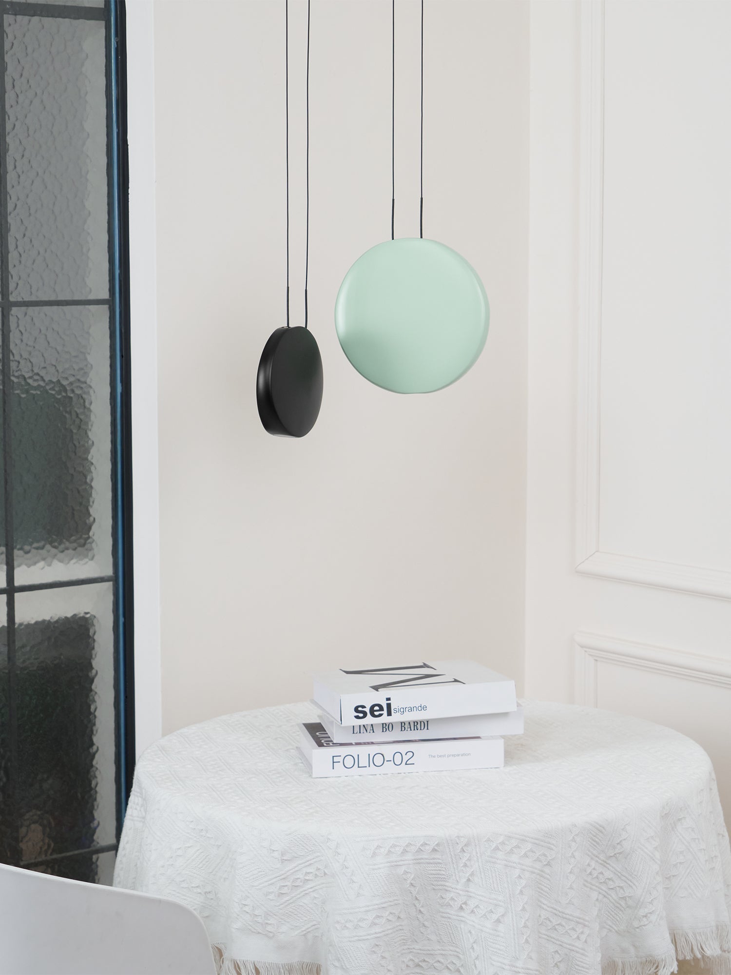 Mirellare Suspension Artistique Résine