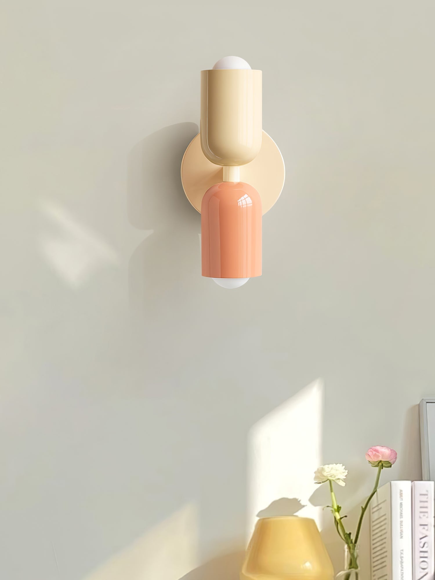 Lustra Wall Lamp Green Black Minimalist Plug-In