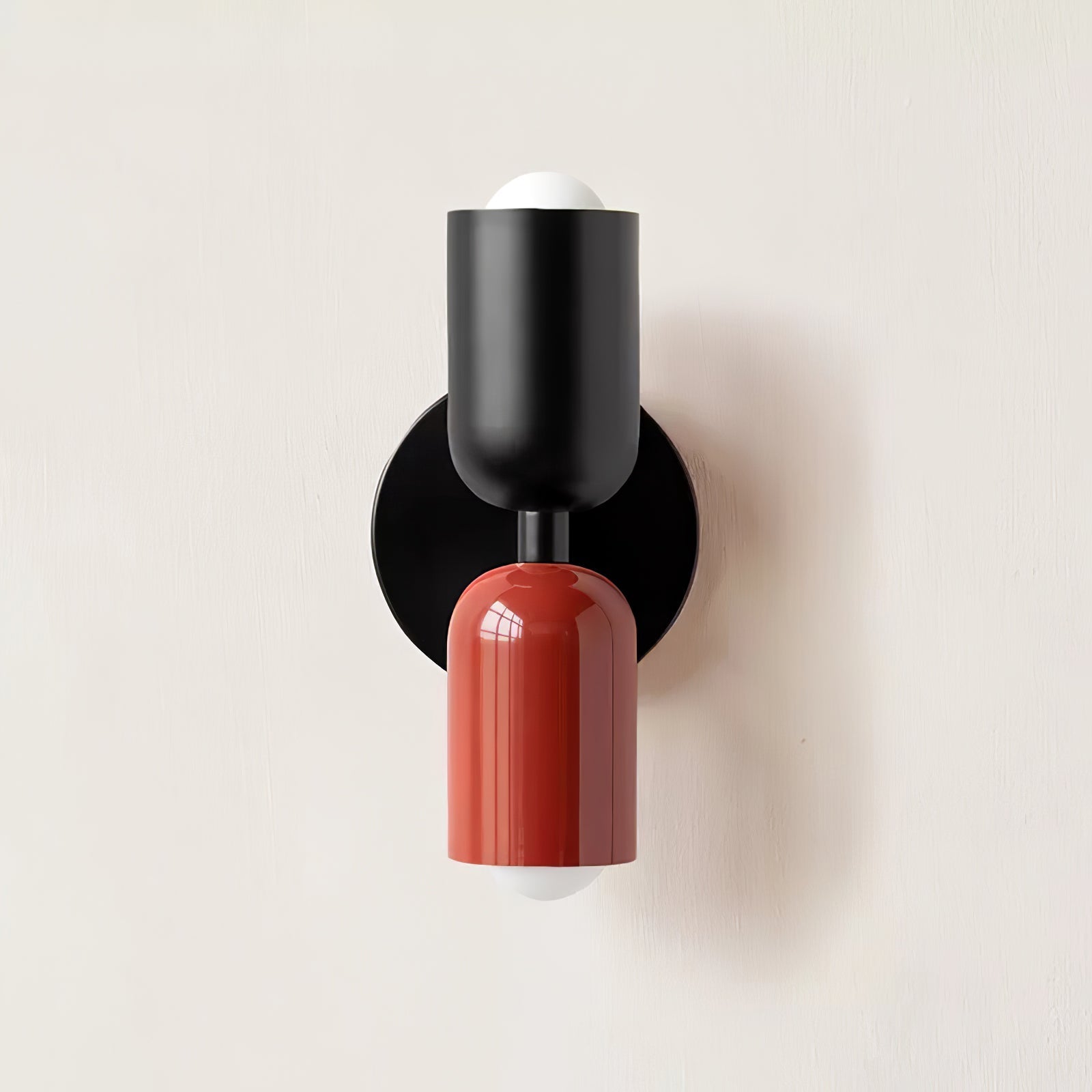 Lustra Wall Lamp Green Black Minimalist Plug-In