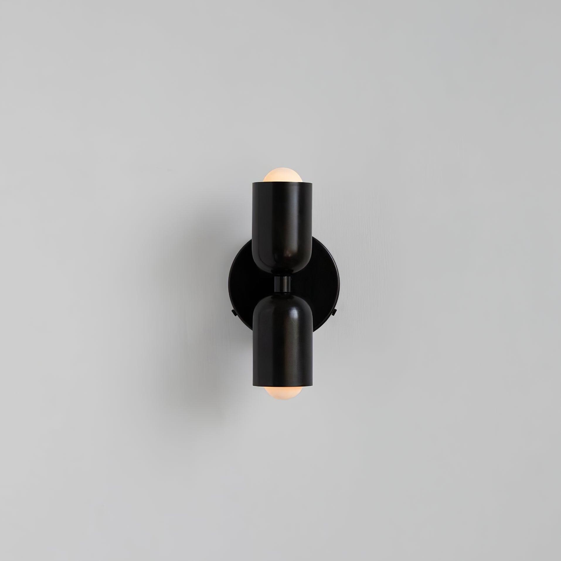 Lustra Wall Lamp Green Black Minimalist Plug-In