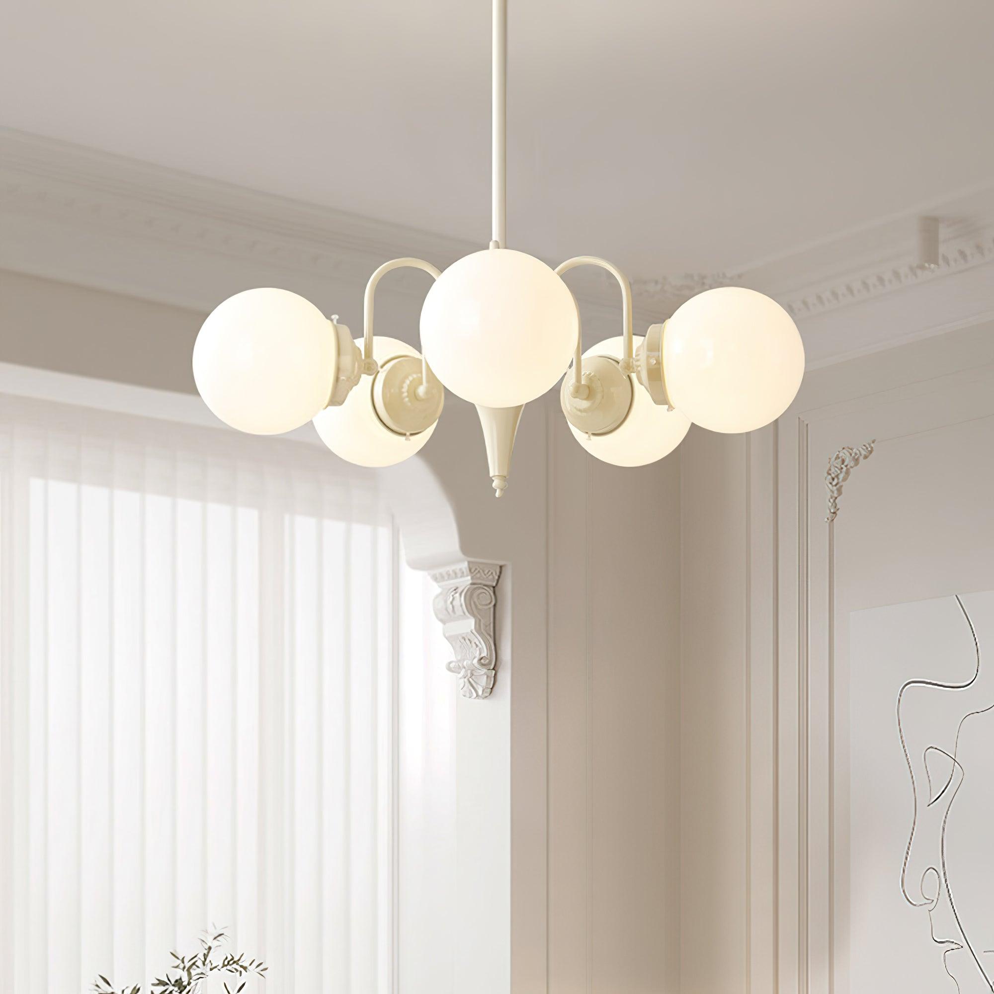 Lustra Lustre Verre Moderne