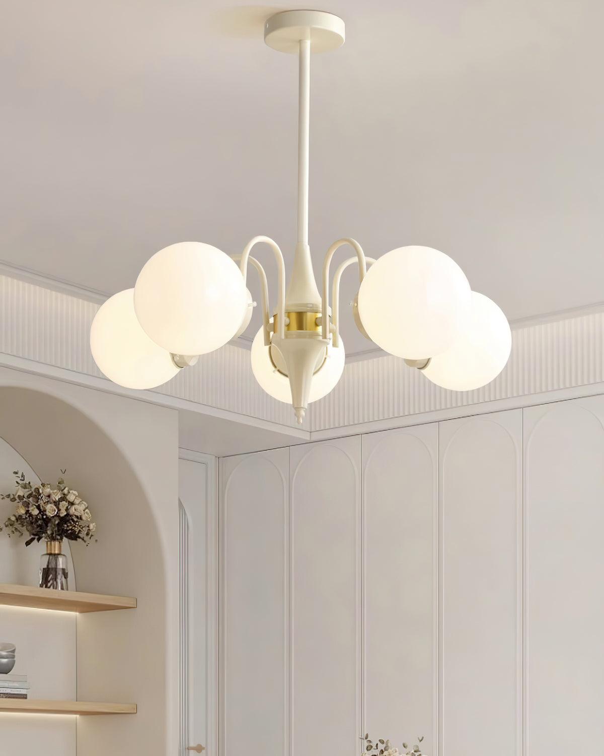 Lustra Lustre Verre Moderne