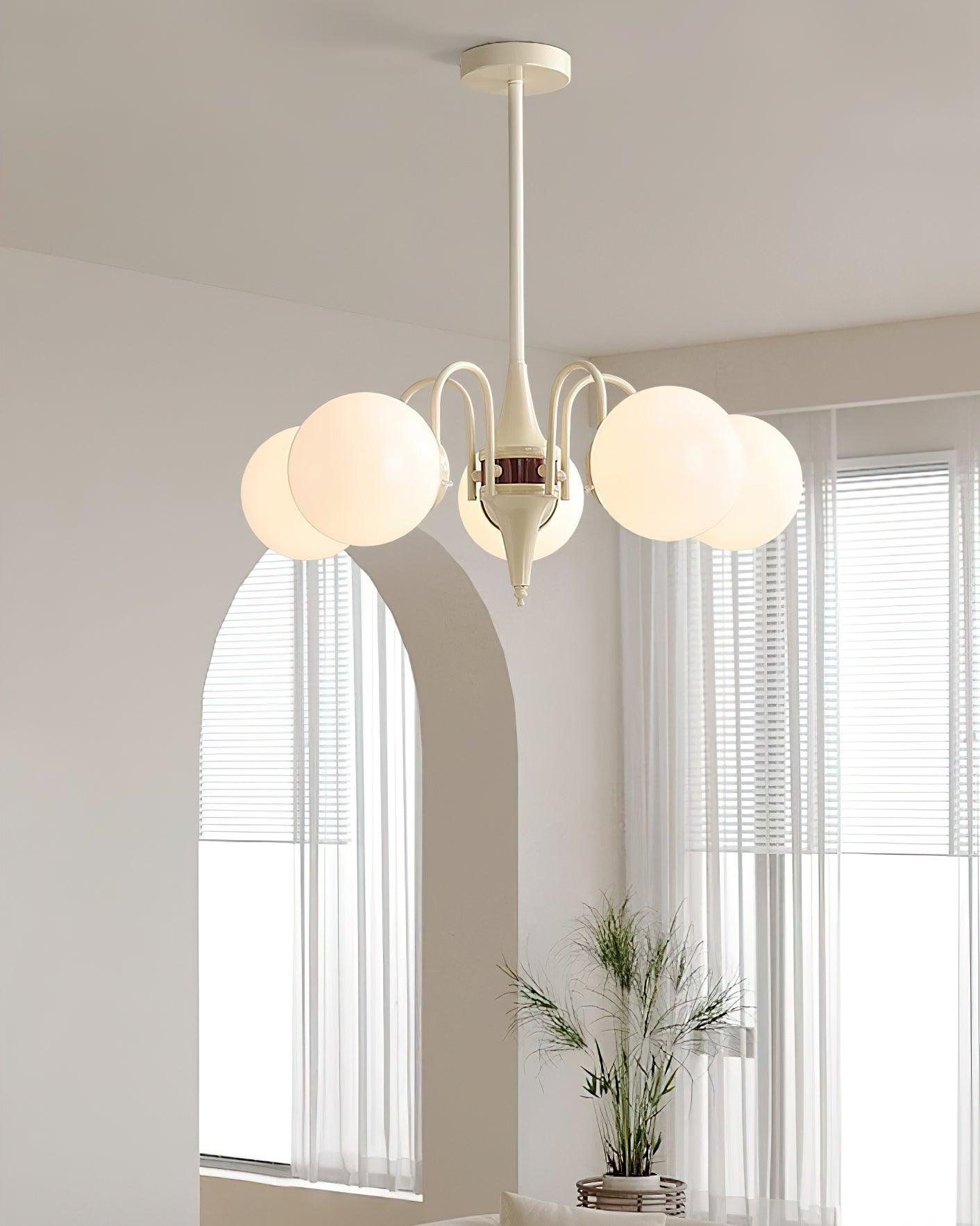 Lustra Lustre Verre Moderne