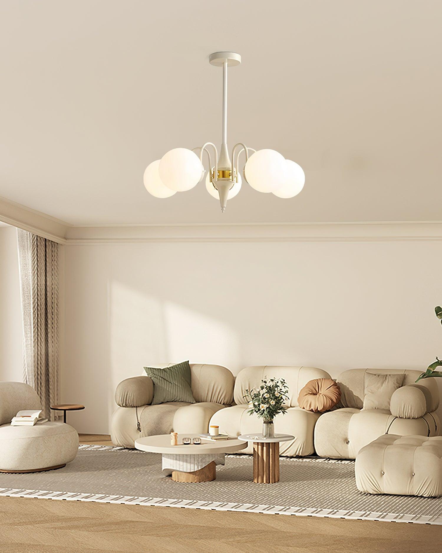 Lustra Lustre Verre Moderne