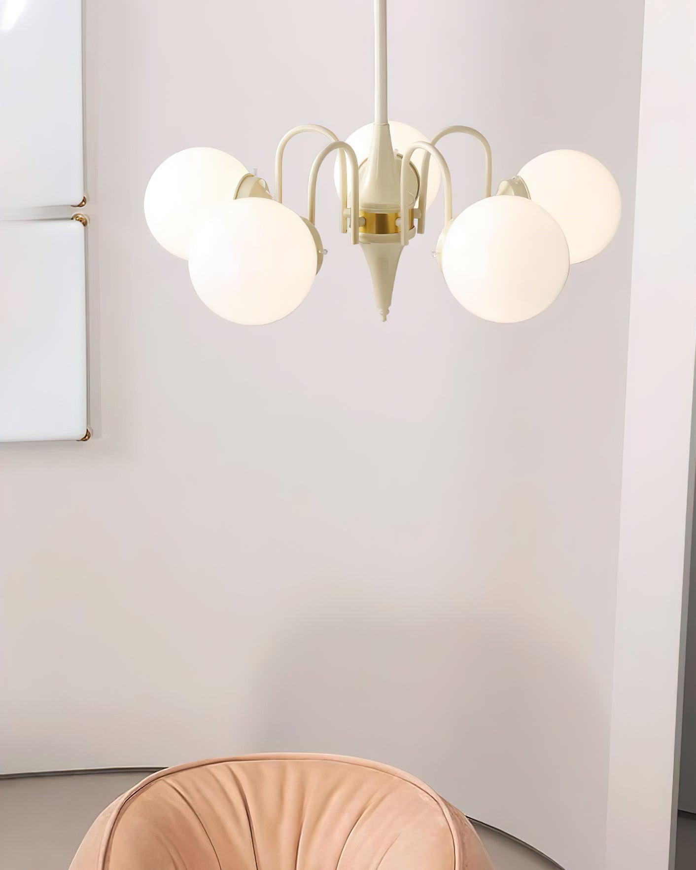 Lustra Lustre Verre Moderne