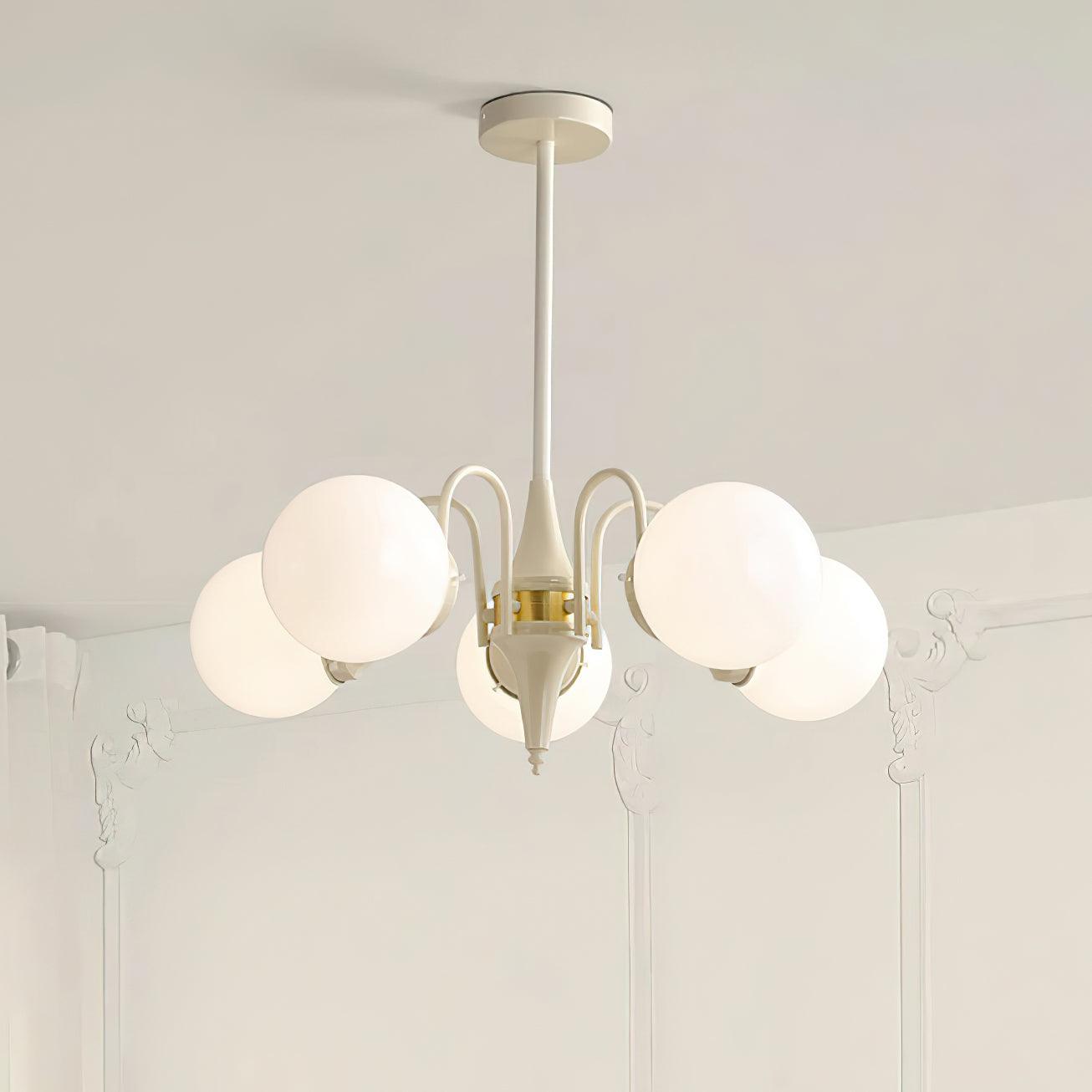 Lustra Lustre Verre Moderne