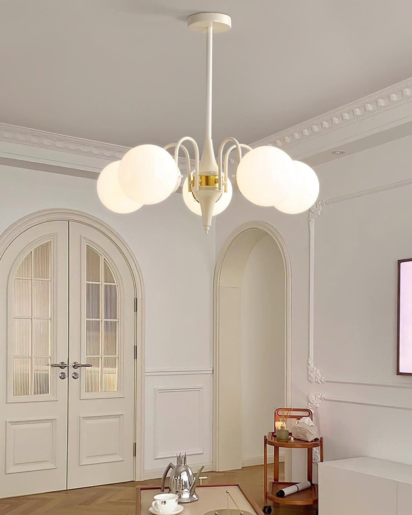 Lustra Lustre Verre Moderne