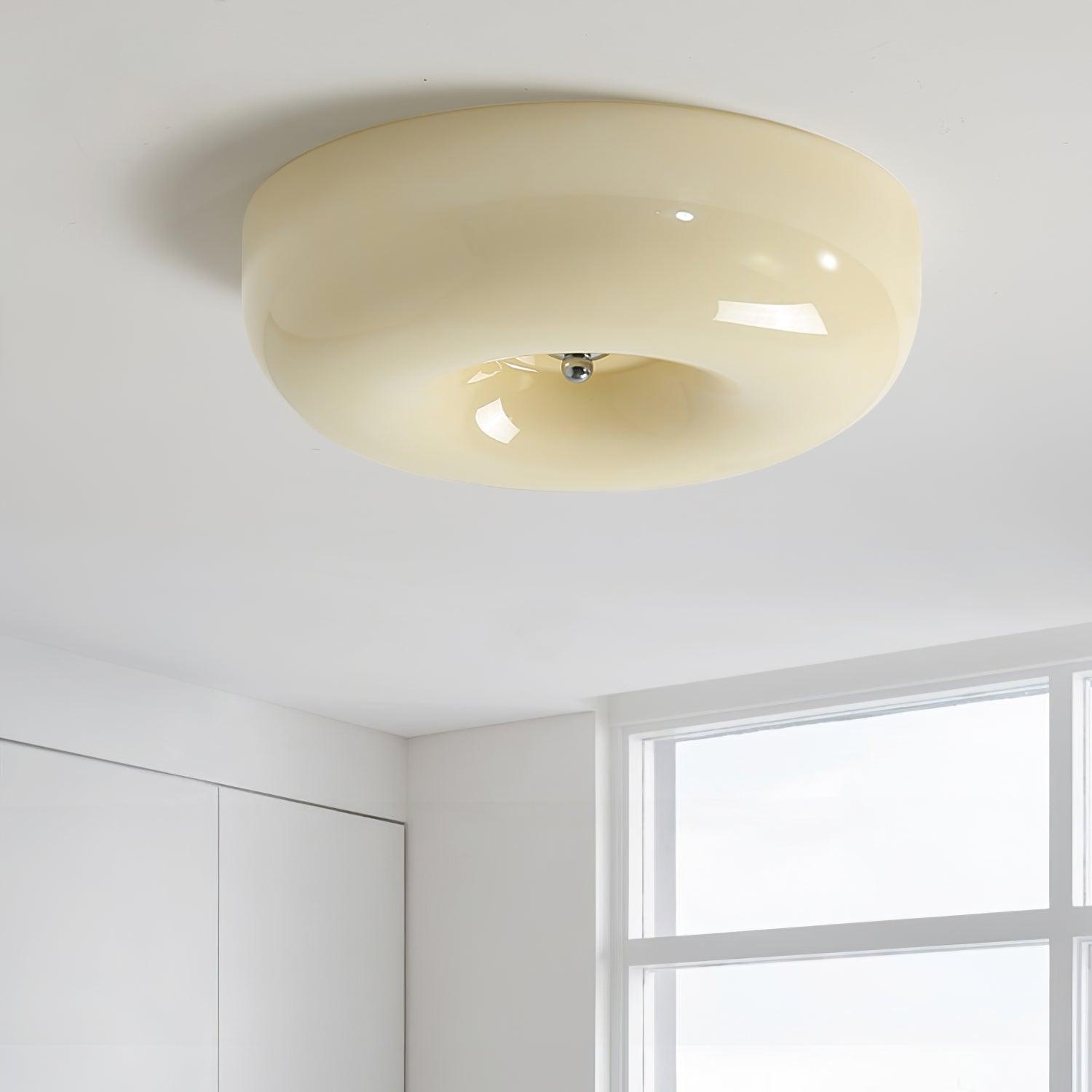 Afralia Plafonnier Moderne en Verre Tourbillonnant