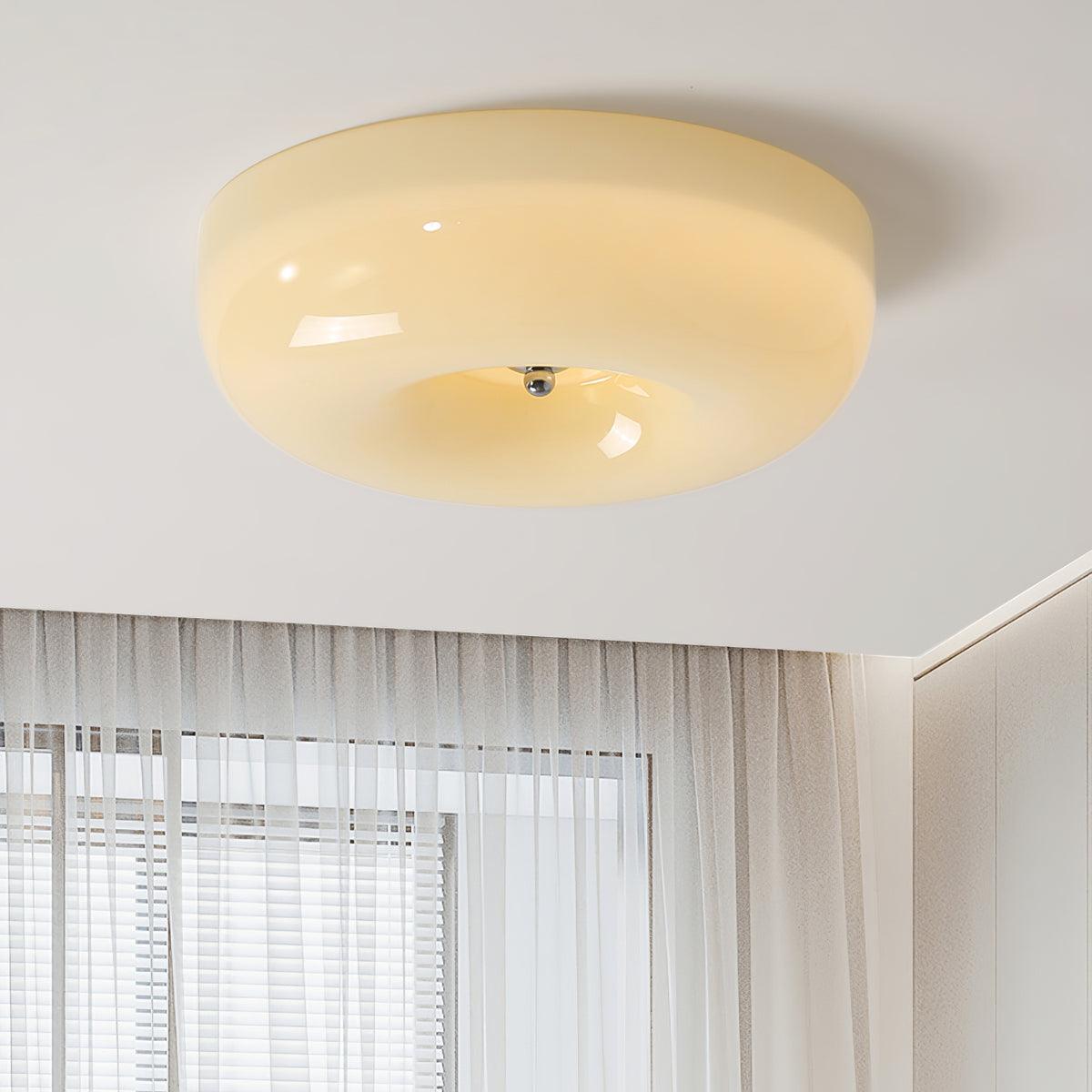 Afralia Plafonnier Moderne en Verre Tourbillonnant