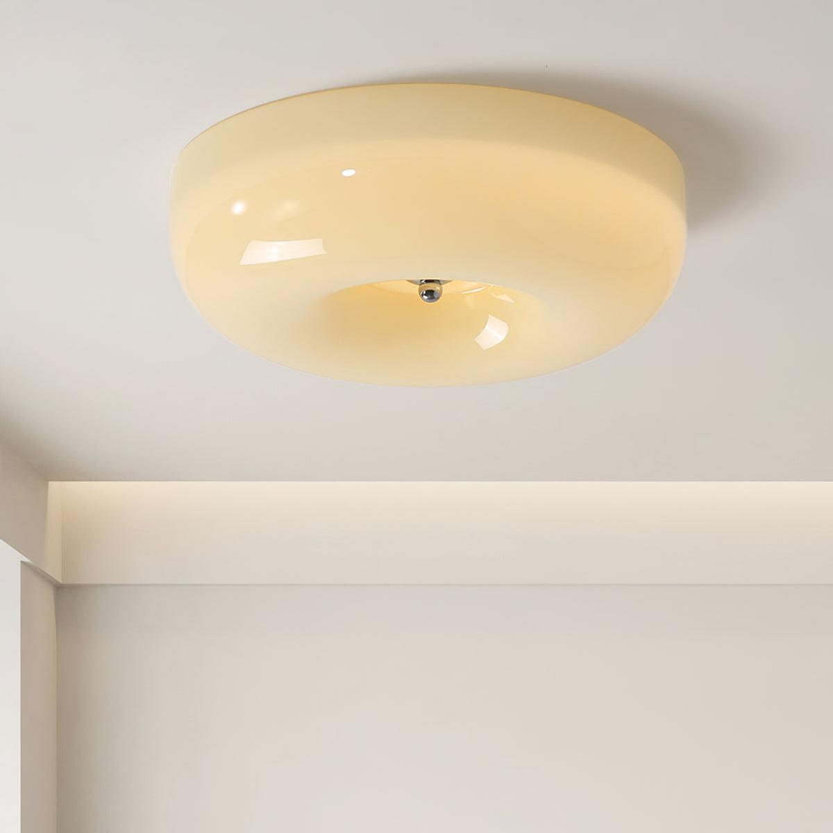 Afralia Plafonnier Moderne en Verre Tourbillonnant