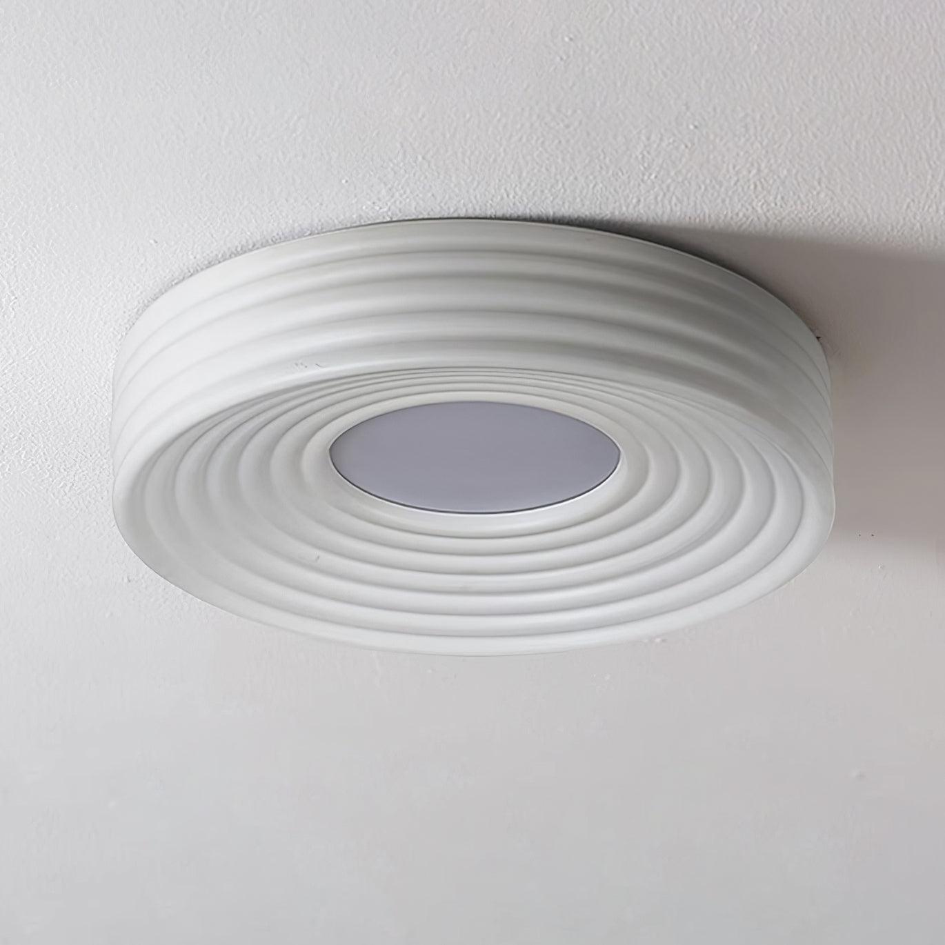 Lampe de Plafond Abat-jour Acrylique Canopée Canopée Texturée