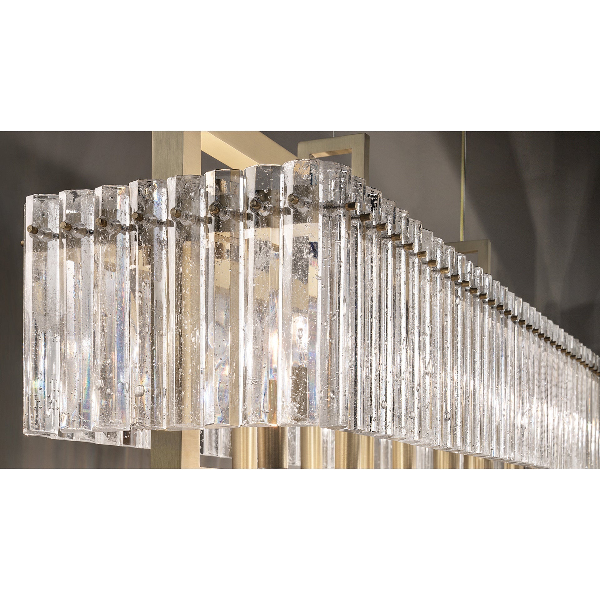 Rever Lustre Métal Laiton Verre Luxe Minimaliste Moderne
