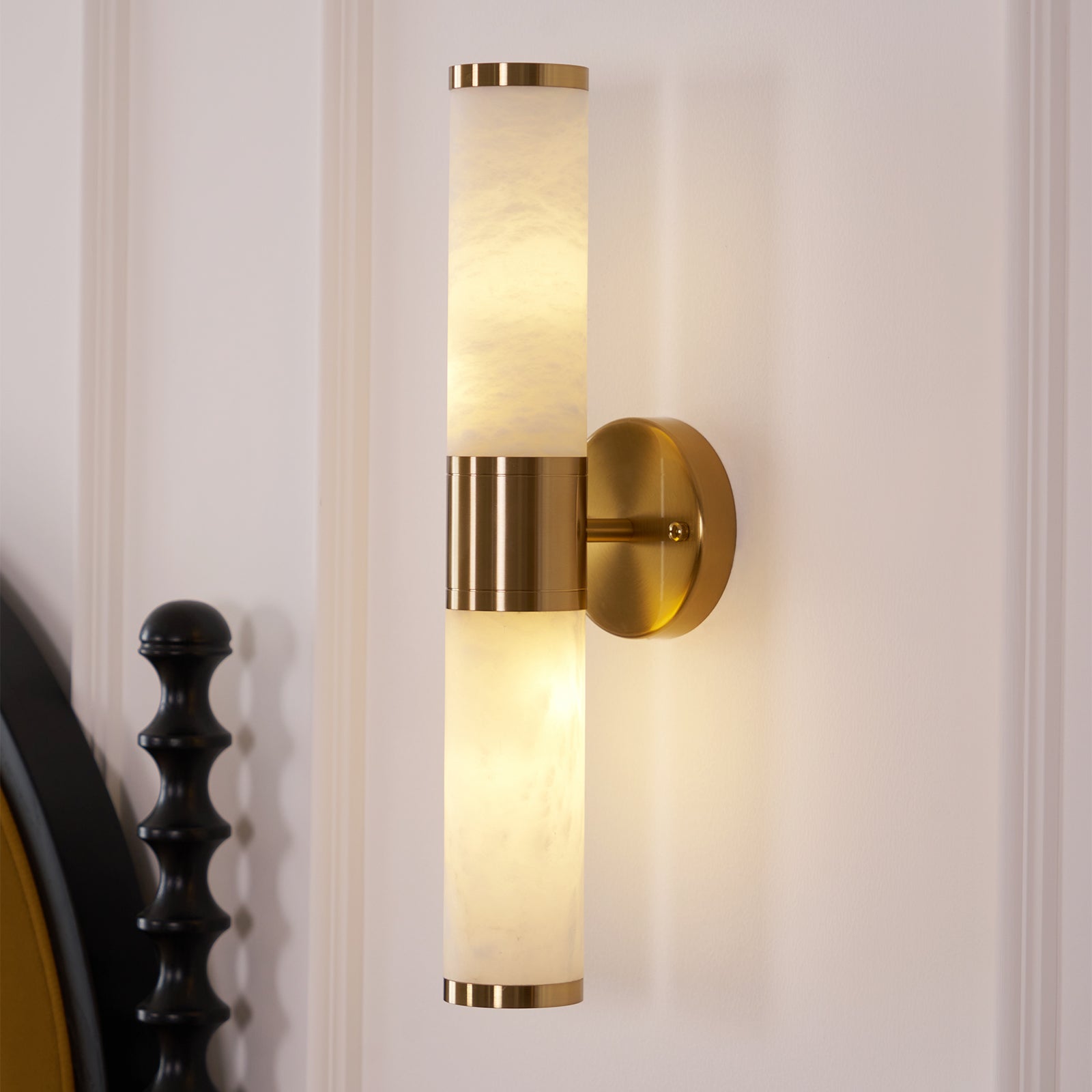 Kaia Applique Murale en Albâtre Minimaliste
