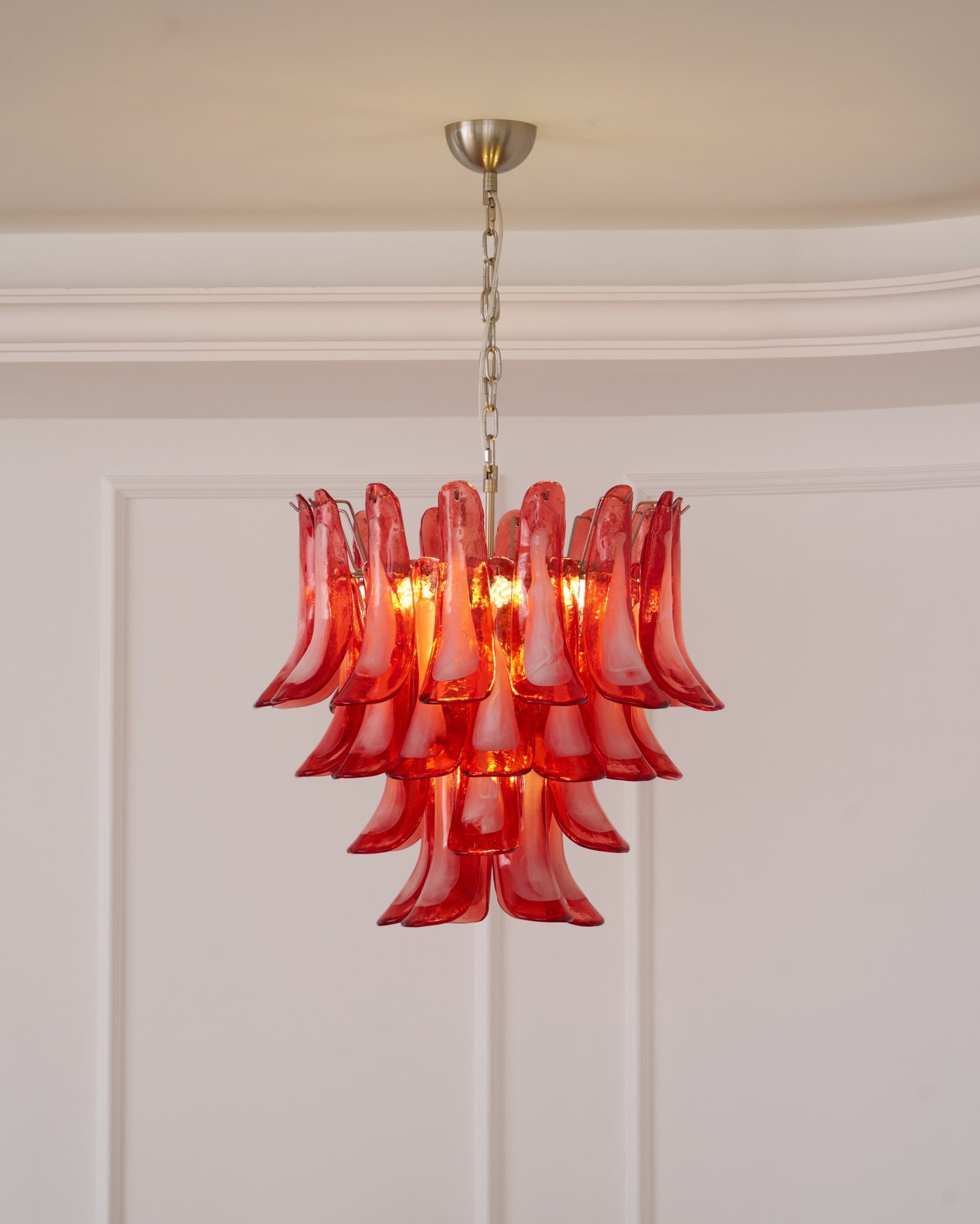 Aurora Lustre en Verre Vintage