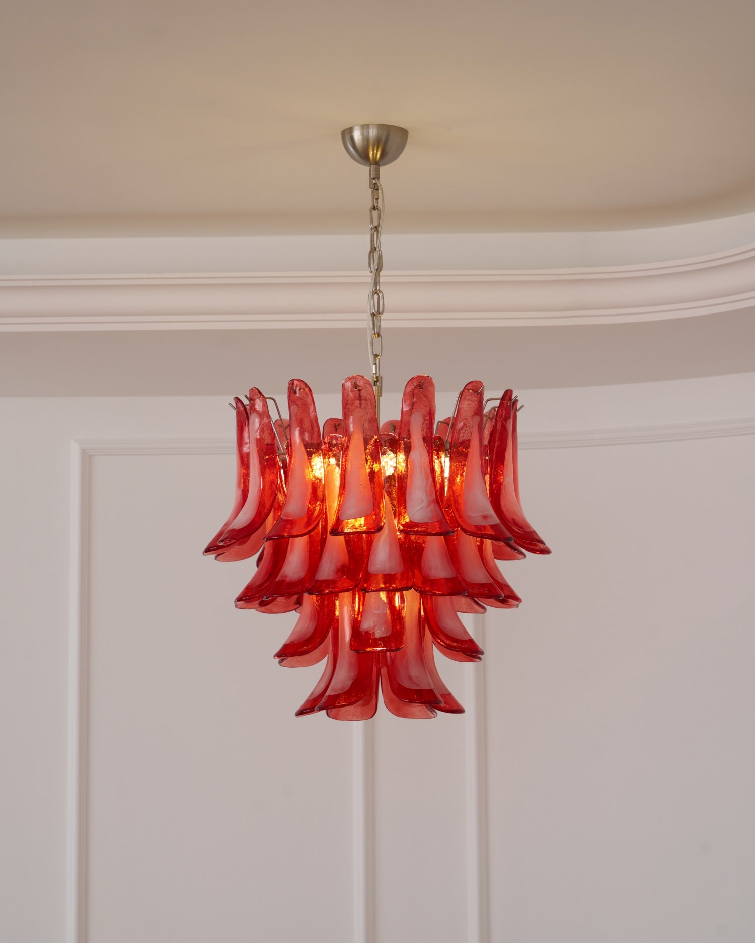 Aurora Lustre en Verre Vintage