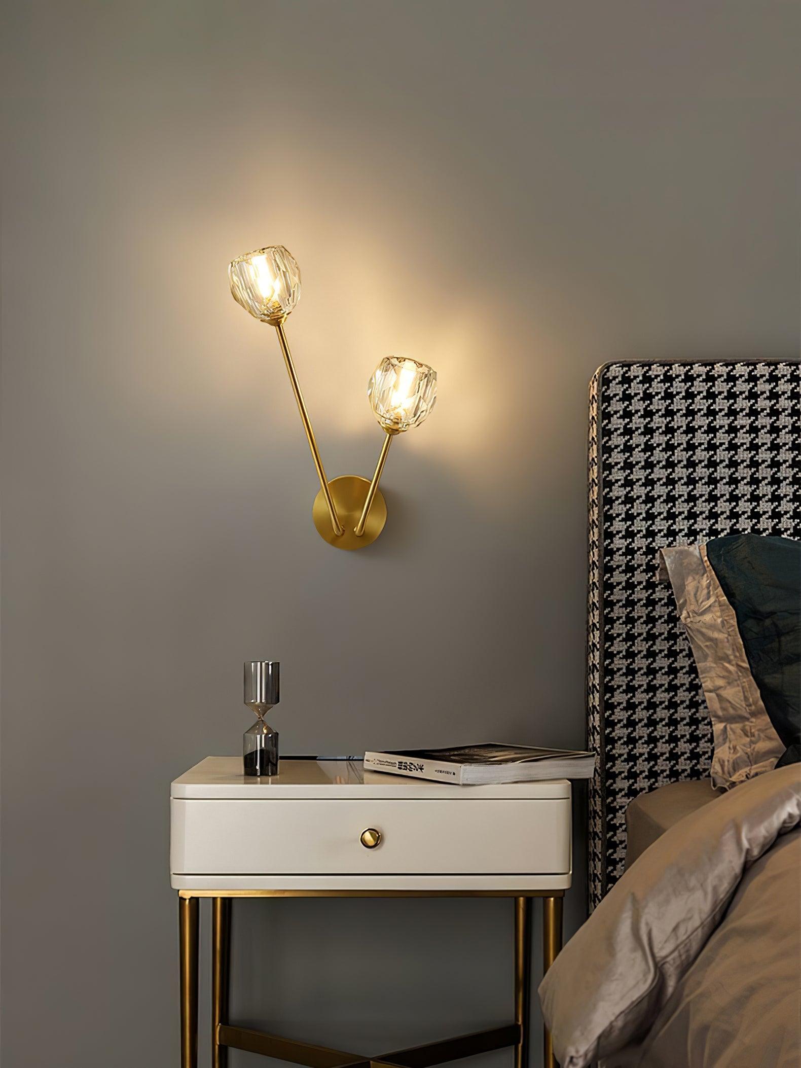 Joshua Applique Murale Luxe en Laiton