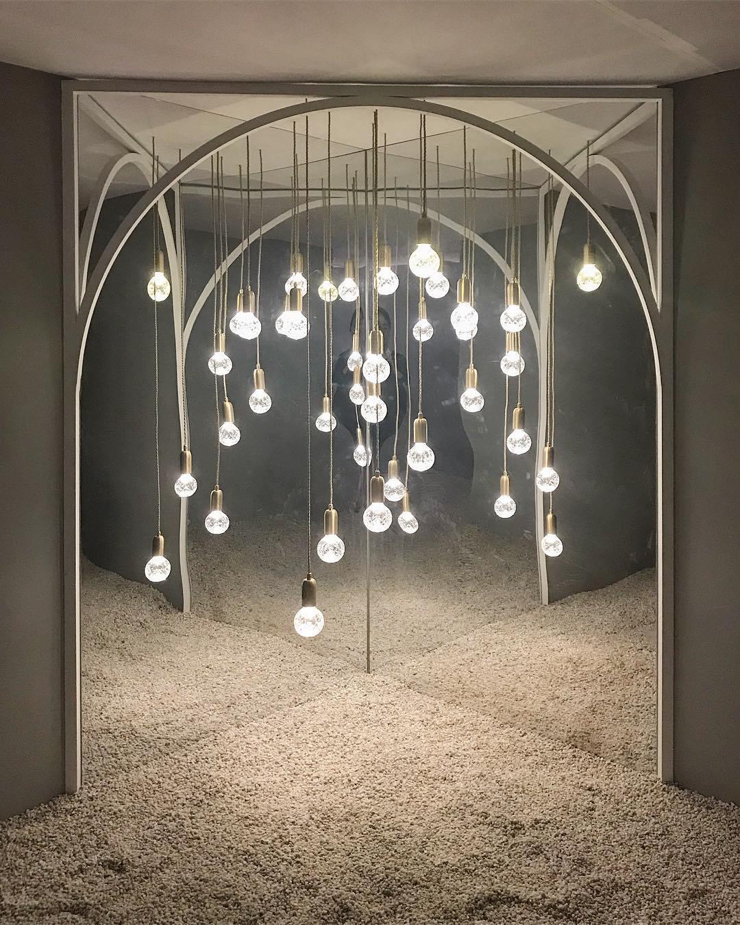 Vireo Lampe Suspendue Ampoule en Cristal