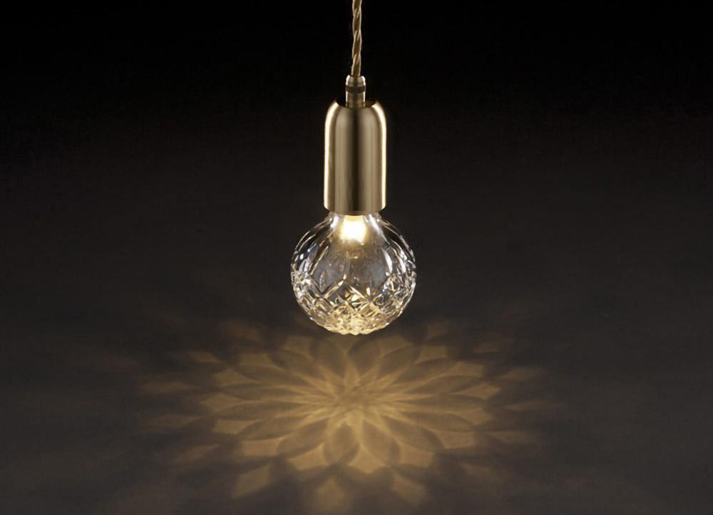 Vireo Lampe Suspendue Ampoule en Cristal