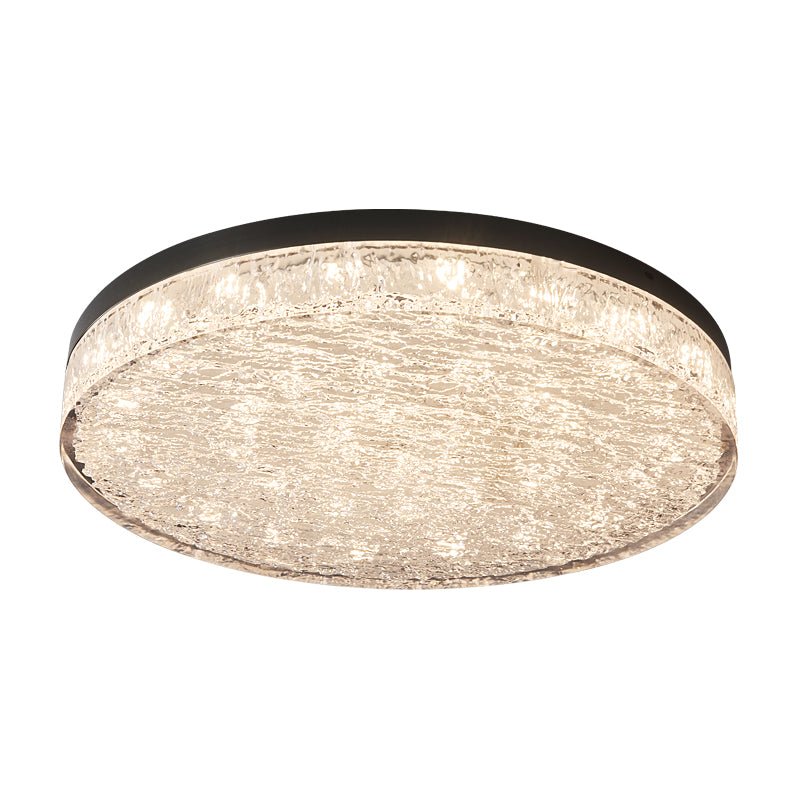 Zemara Plafonnier en Résine Cristal Luxe