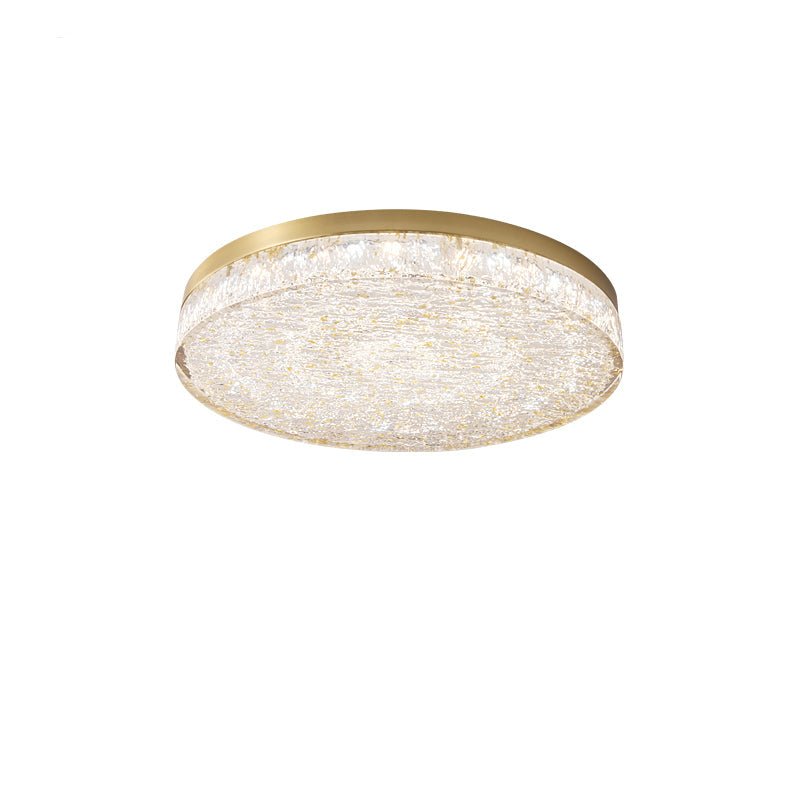 Zemara Plafonnier en Résine Cristal Luxe