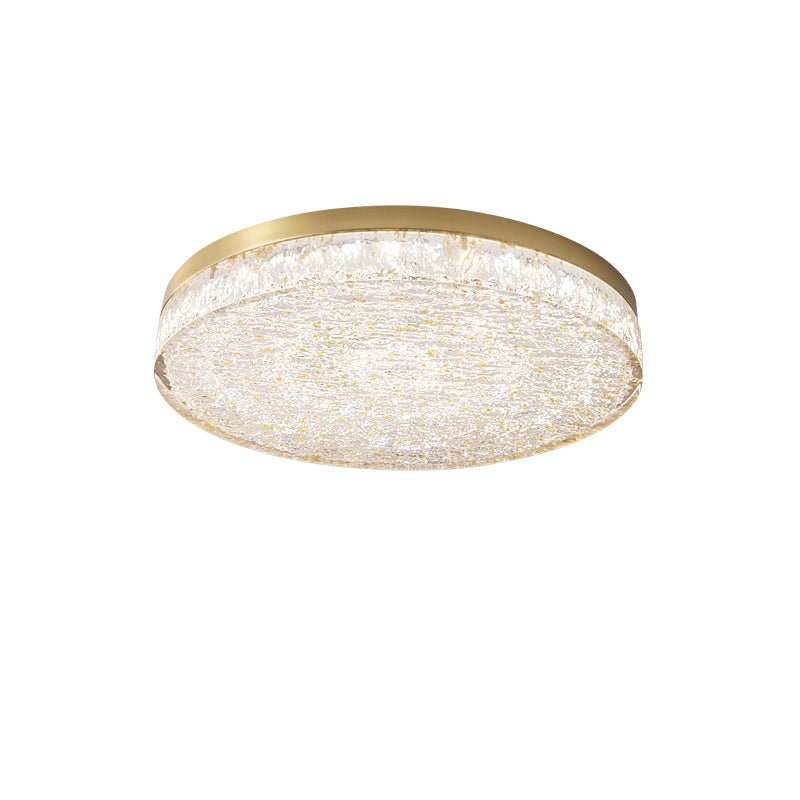 Zemara Plafonnier en Résine Cristal Luxe
