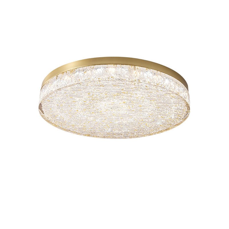 Zemara Plafonnier en Résine Cristal Luxe