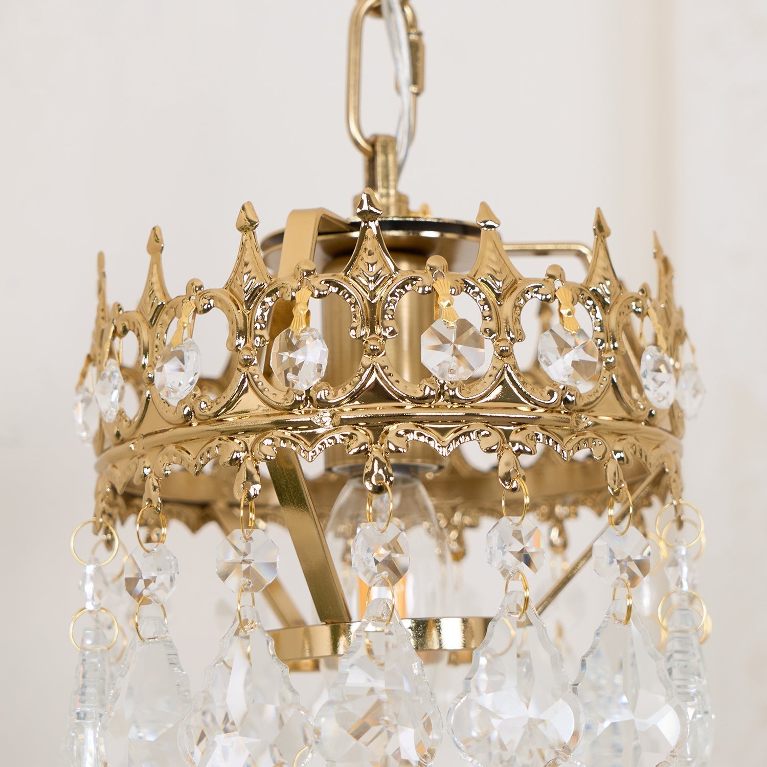 Ivmarila Applique Murale Art Nordique Couronne en Cristal