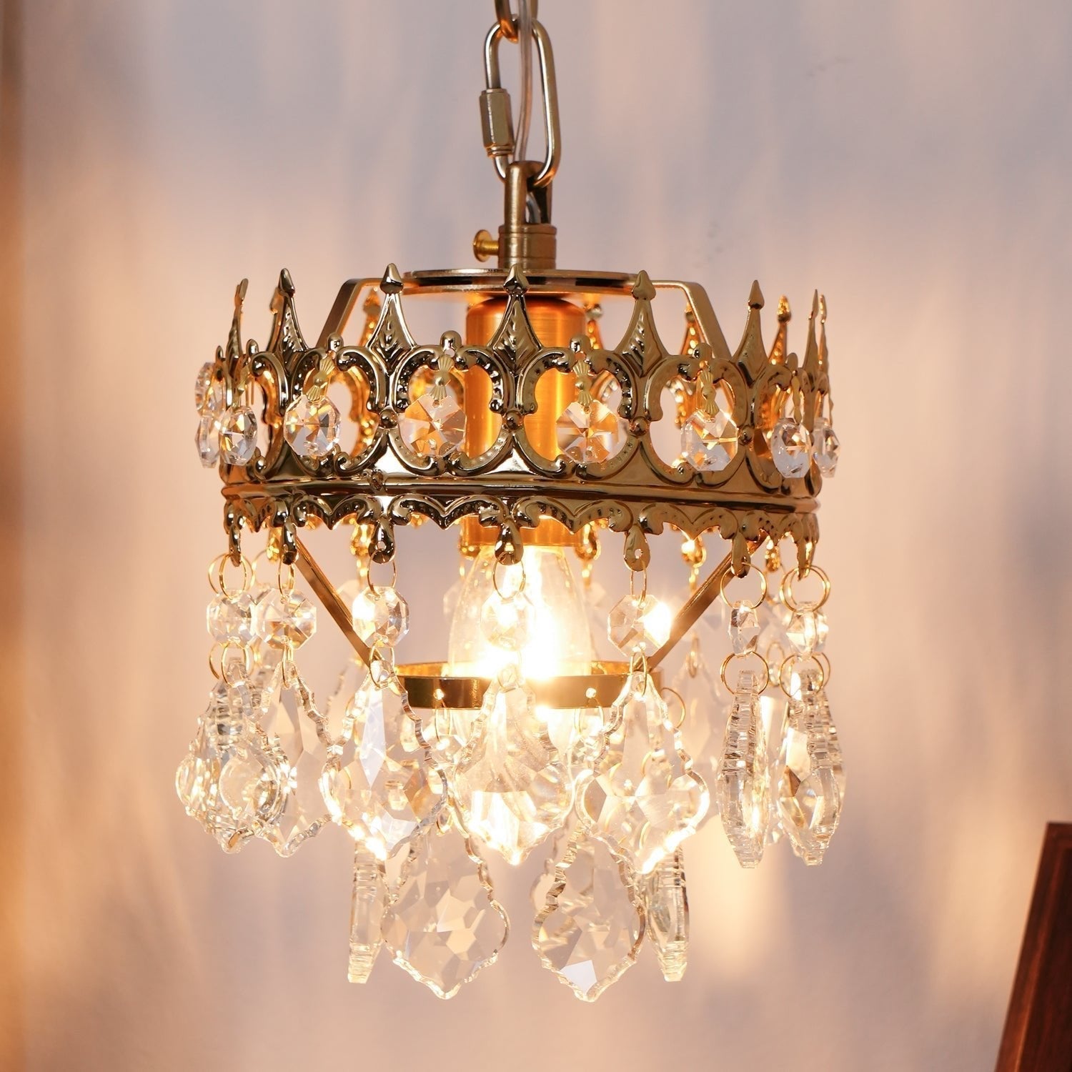 Ivmarila Applique Murale Art Nordique Couronne en Cristal