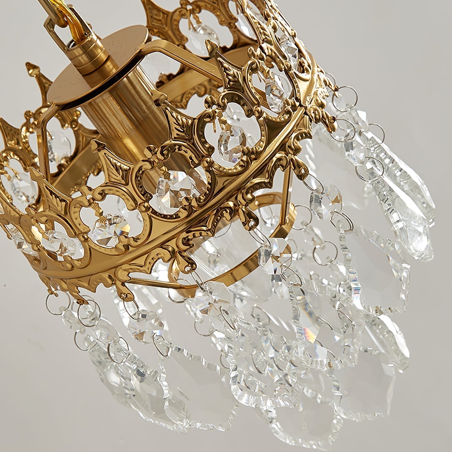 Ivmarila Applique Murale Art Nordique Couronne en Cristal