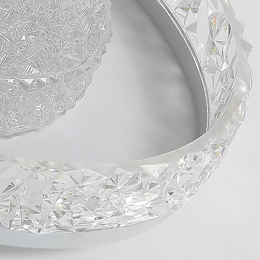 Agave Plafonnier Postmoderne de Luxe en Cristal