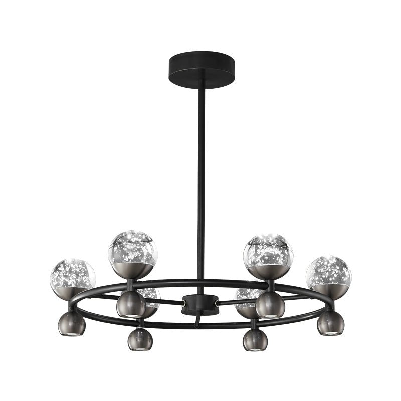 Lumiryn Orbital Verre Globe Lustre
