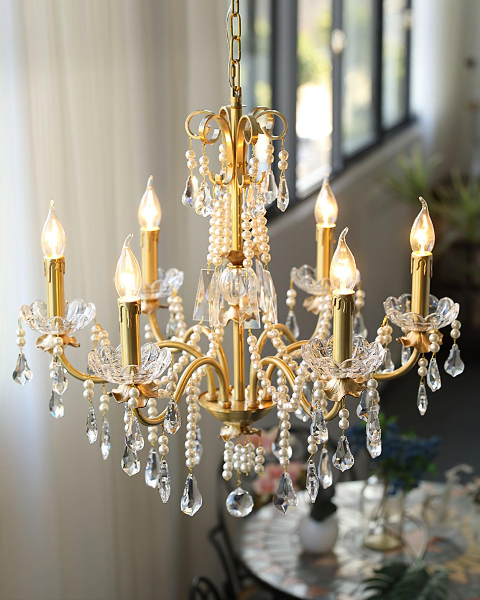 Lustra Lustre Cristal Perle