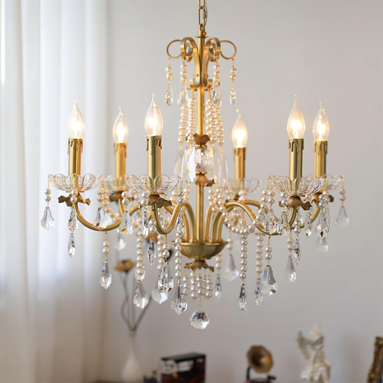 Lustra Lustre Cristal Perle