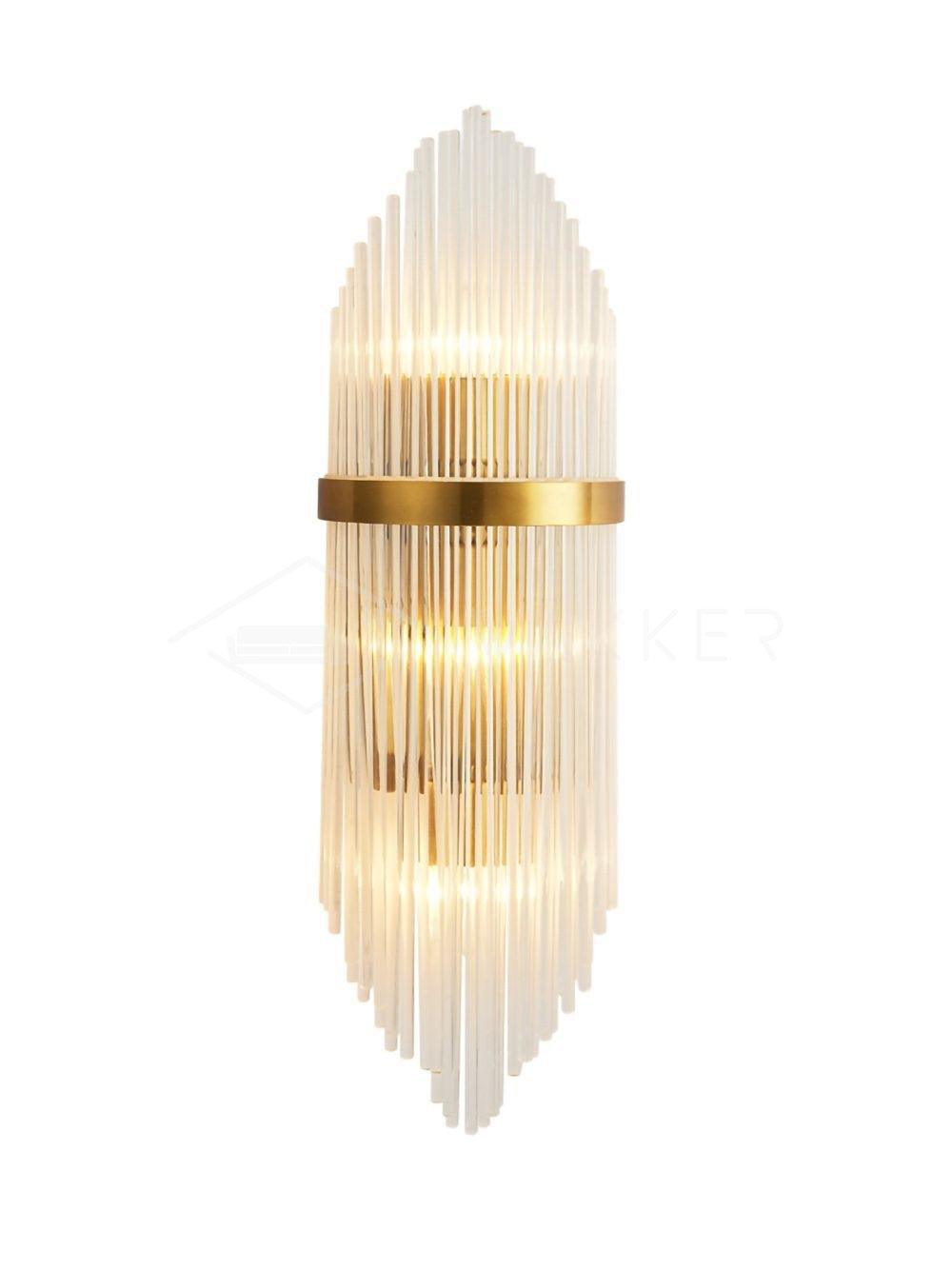 Ildorel Applique Murale en Cristal Postmoderne de Luxe