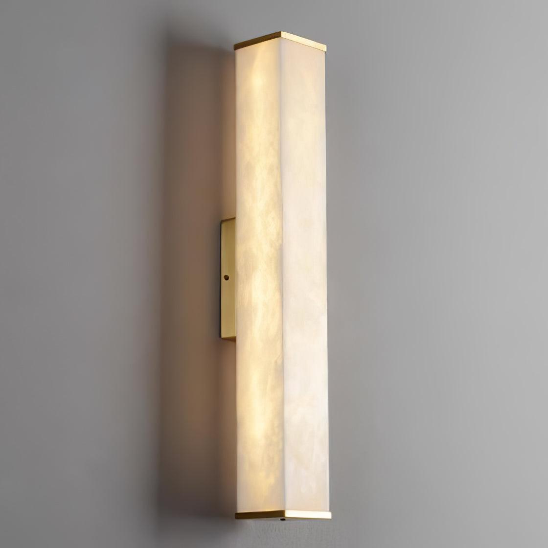 Vithaira Lampe Murale Linéaire en Albâtre
