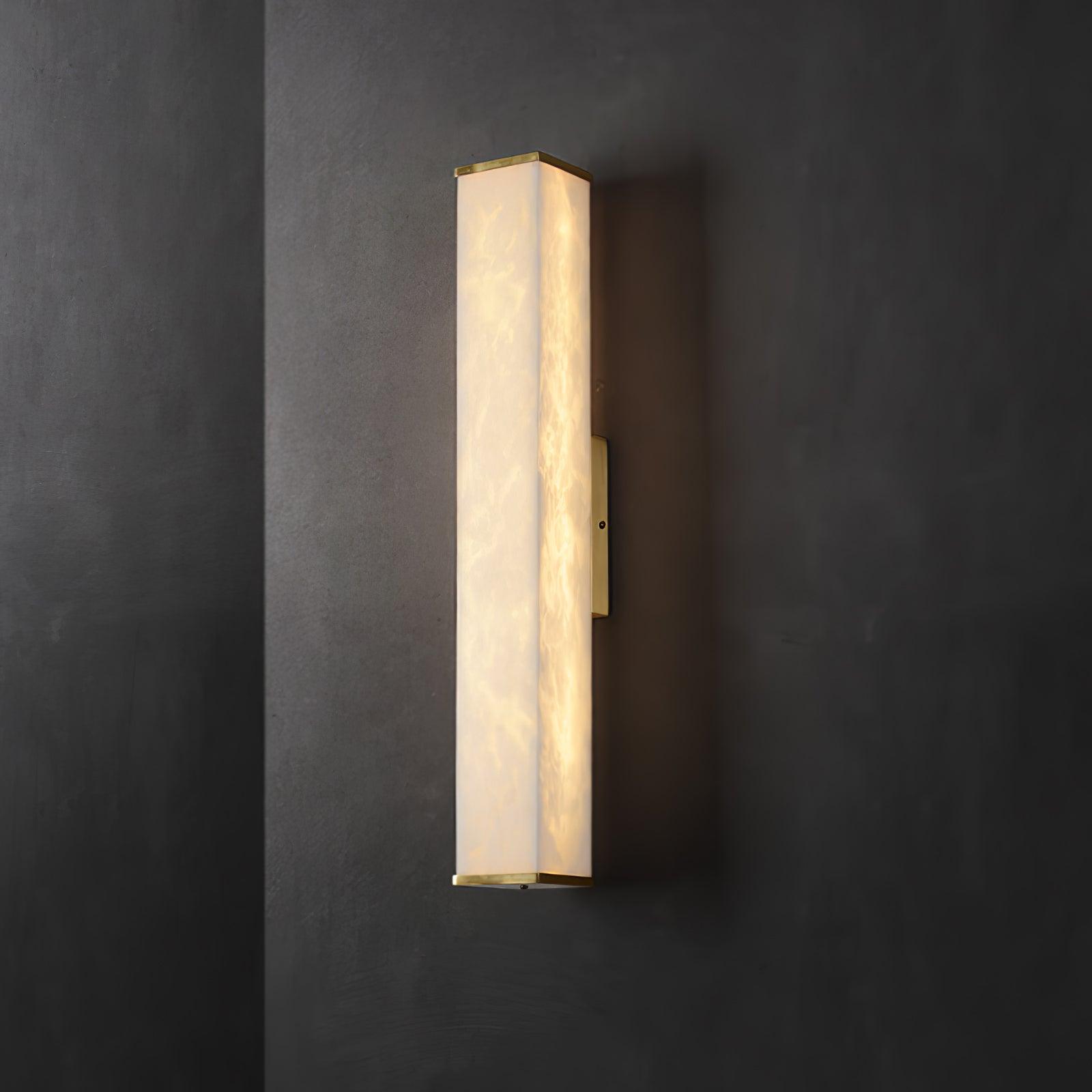 Vithaira Lampe Murale Linéaire en Albâtre